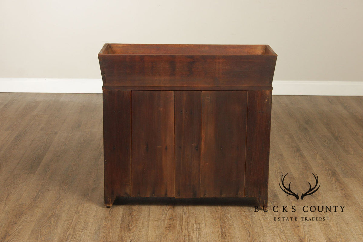 Antique Primitive Dry Sink Washstand Cabinet