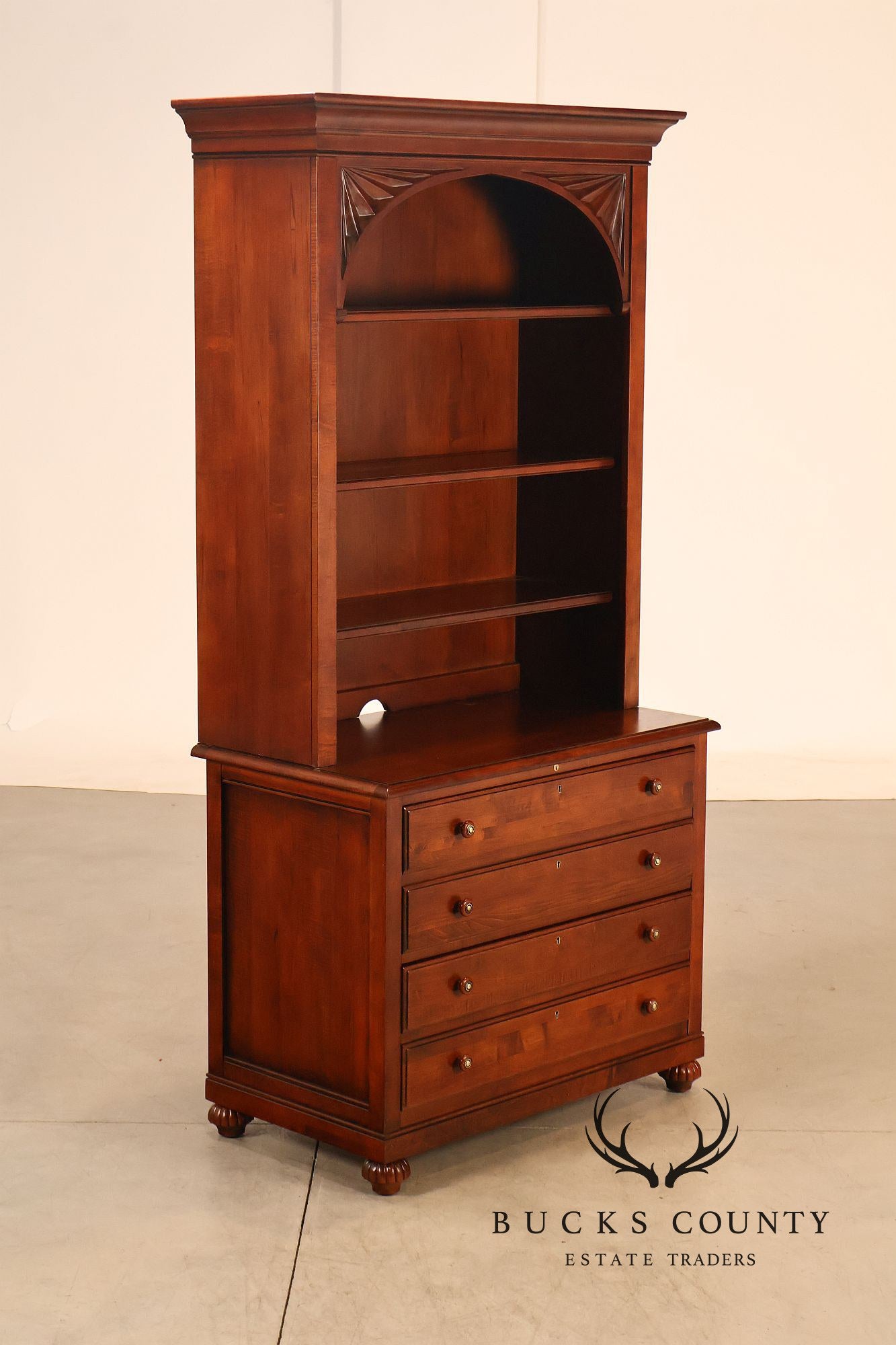 Ethan Allen 'British Classics' Collection Office Bookcase