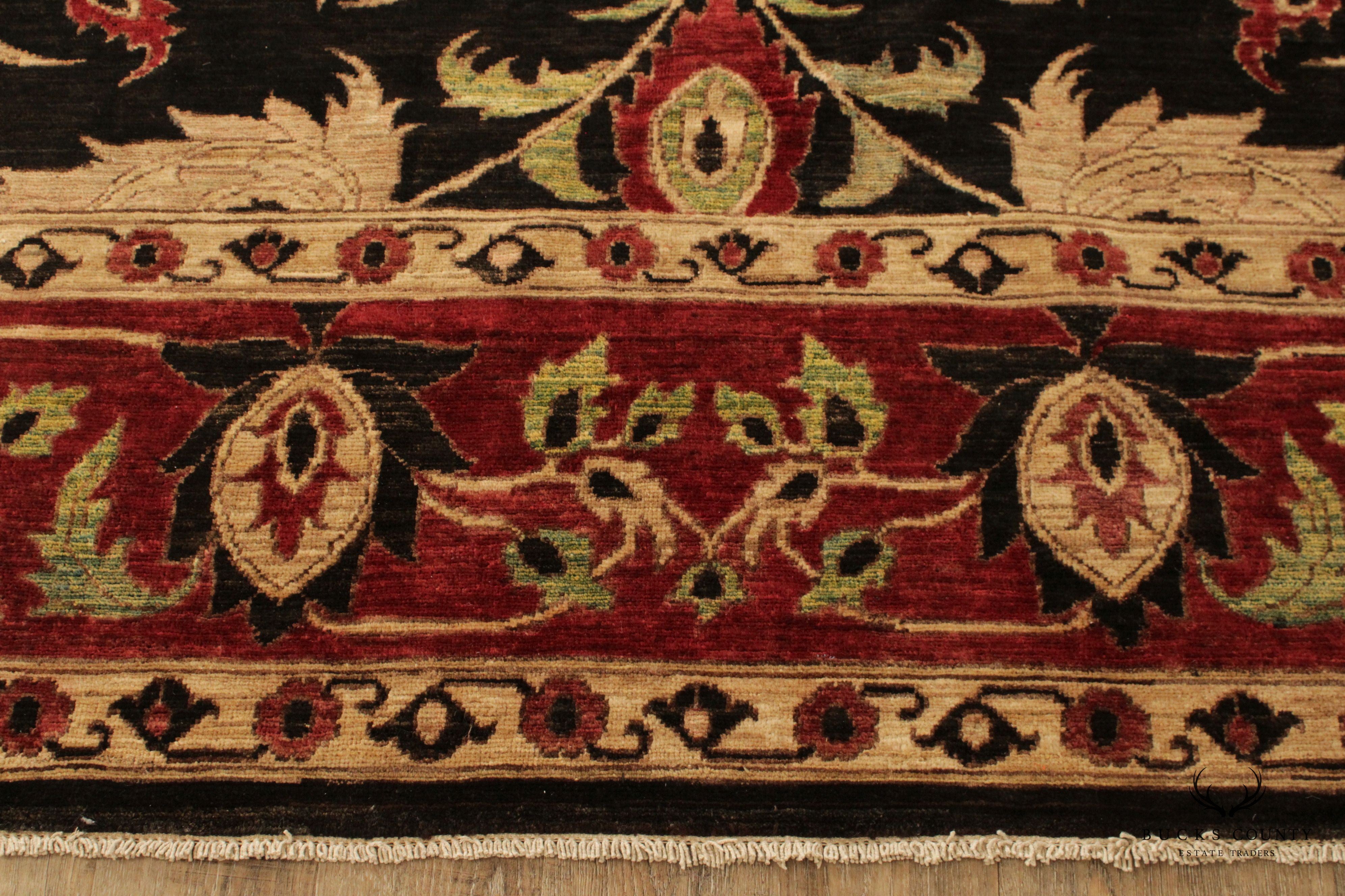 Persian Sultanabad Wool Area Rug 8' X 12'