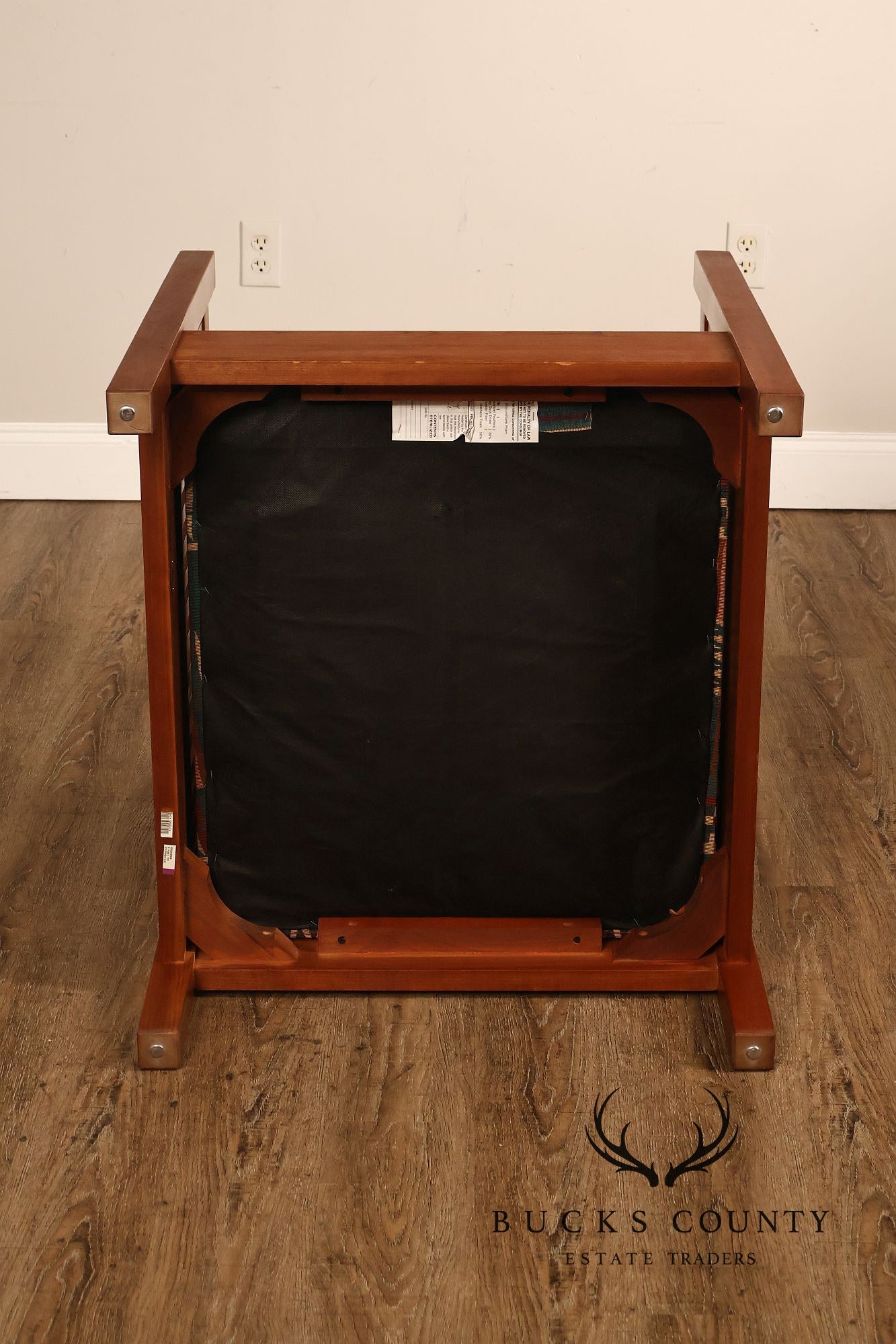 Stickley Mission Collection Cherry Spindle Cube Chair