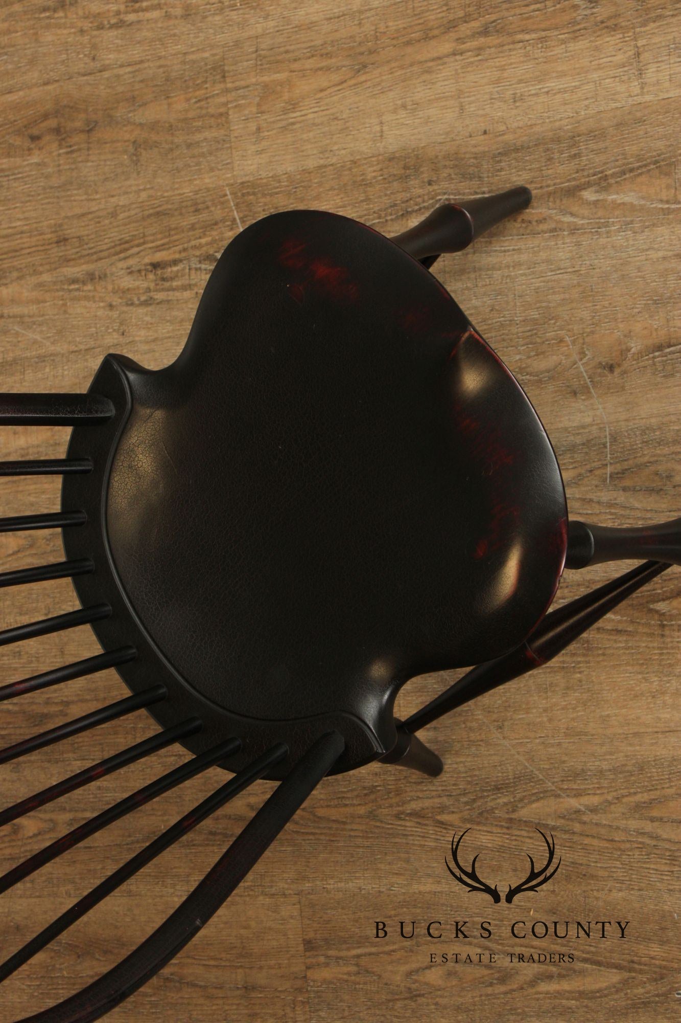 D.R. Dimes Pair of Ebonized Windsor Chairs