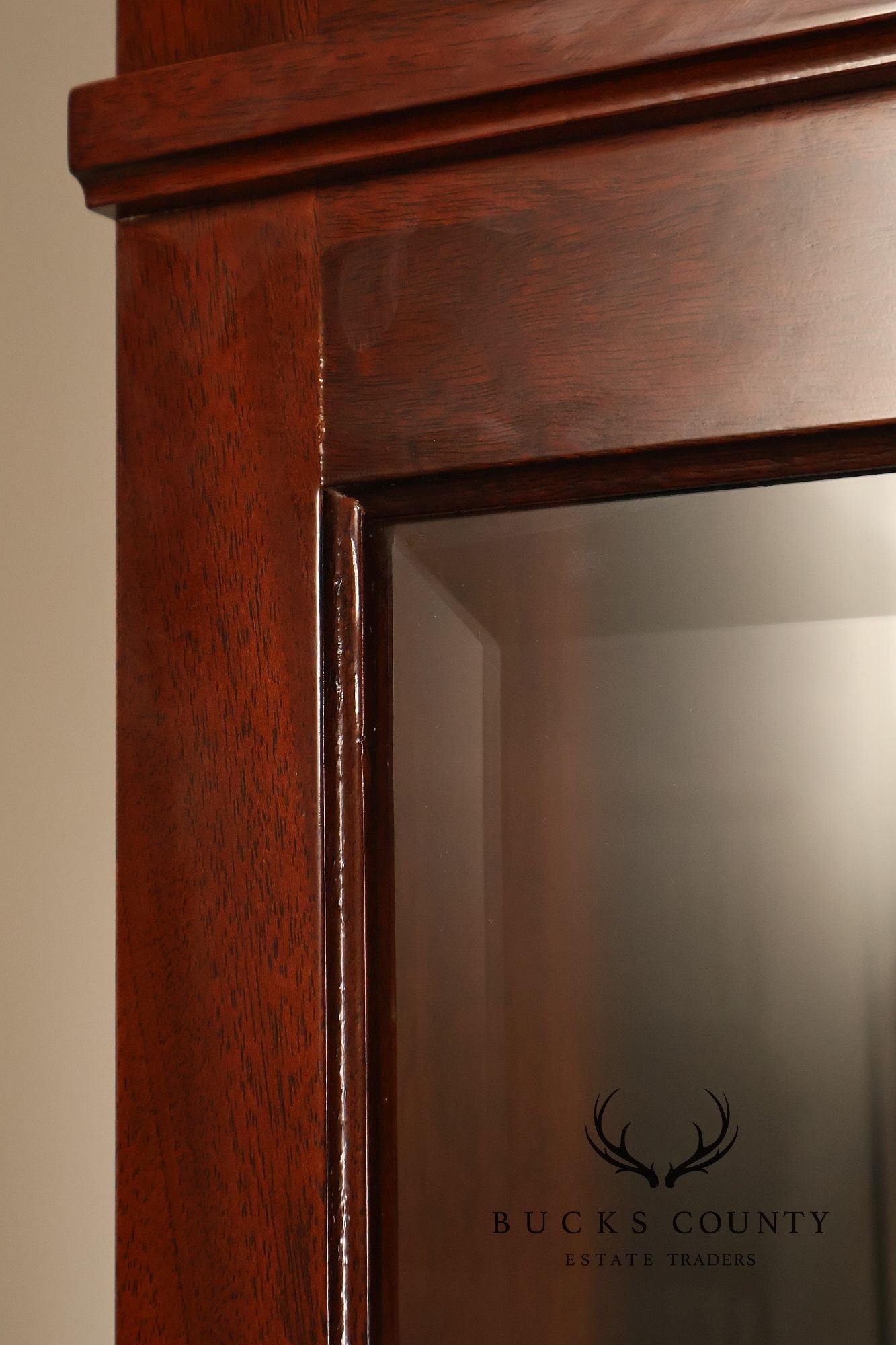 Sligh Dorset Flame Mahogany Grandfather Clock