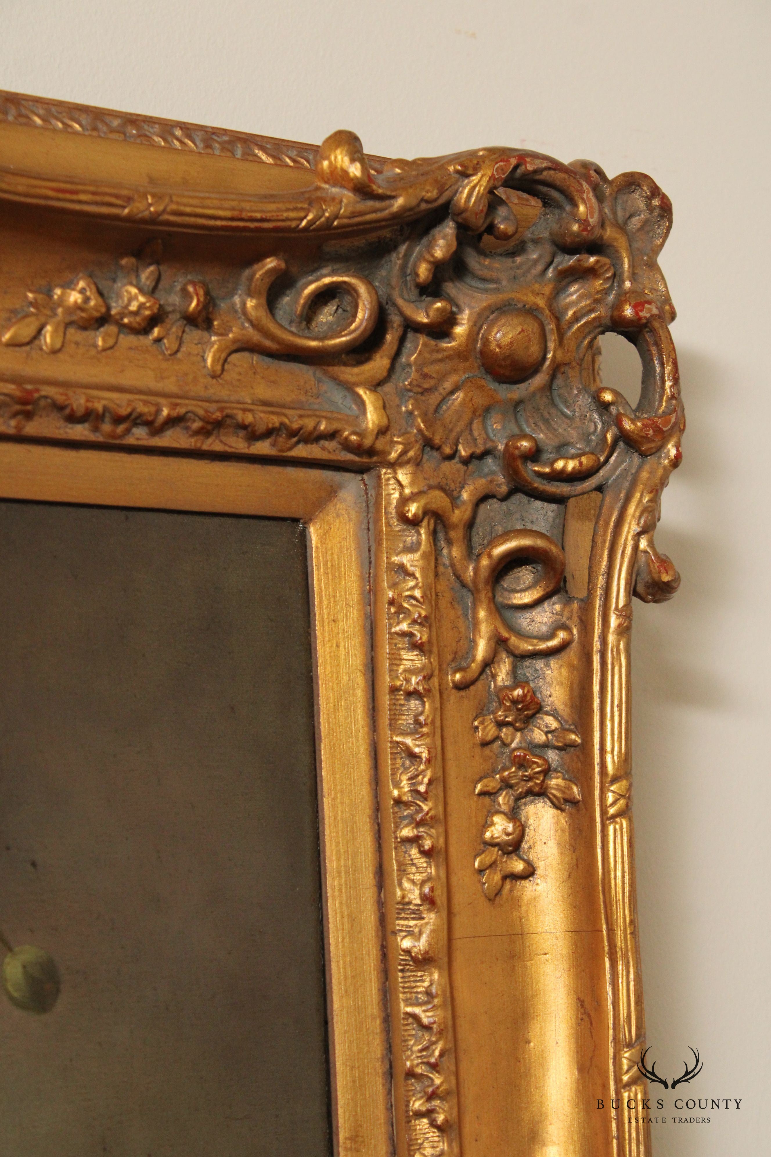 Giltwood Framed Floral Still-Life Oil Painting