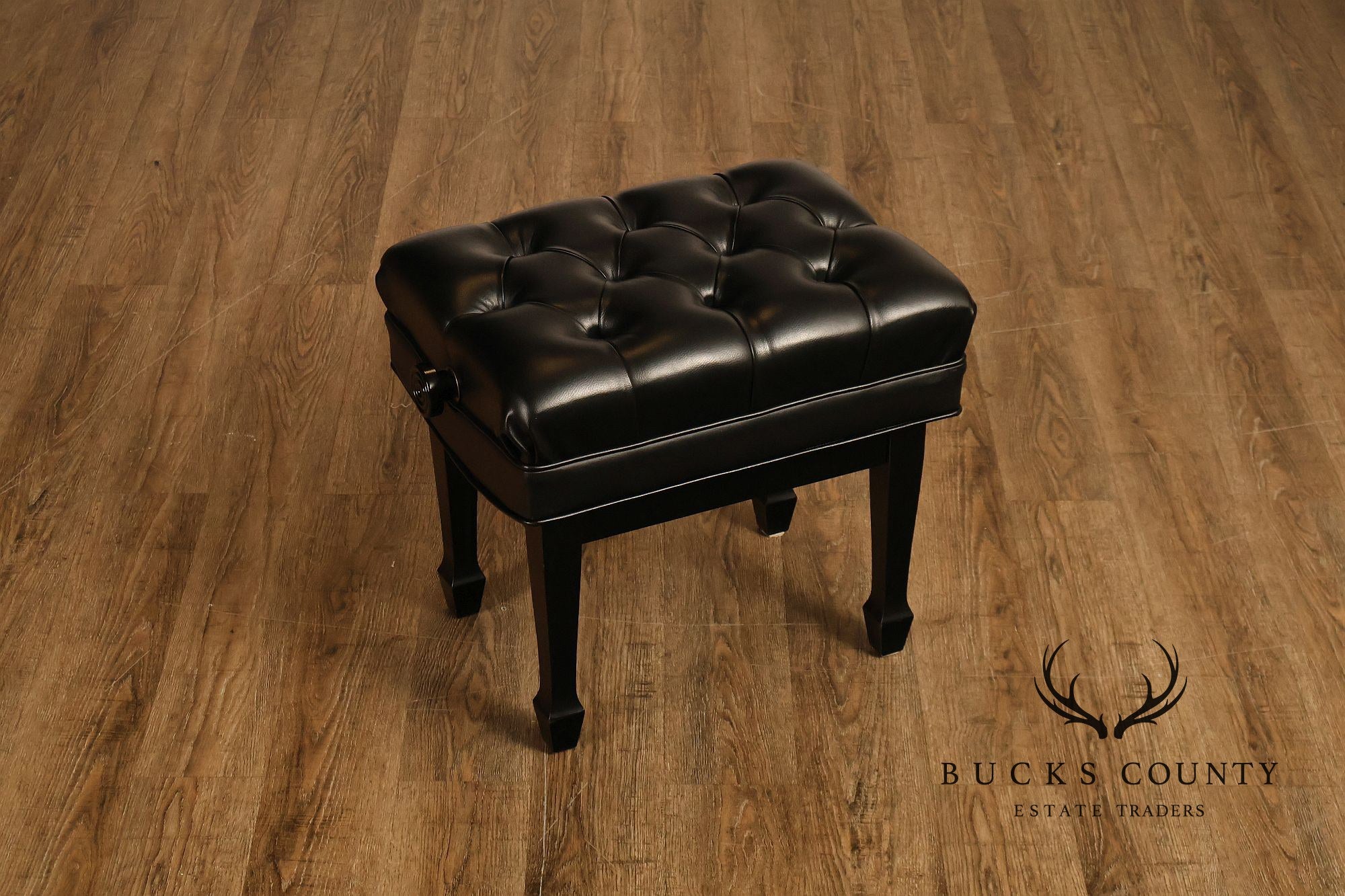 Steinway & Sons Model 1098 Ebonized Upright Piano With Bench