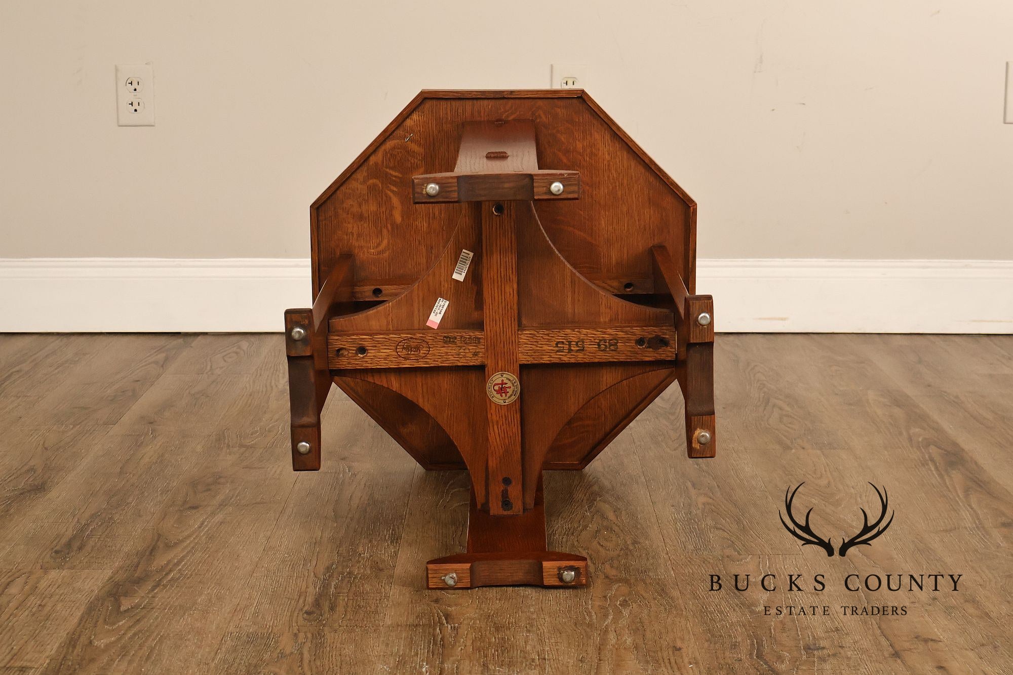 Stickley Mission Collection Oak Octagonal End Table