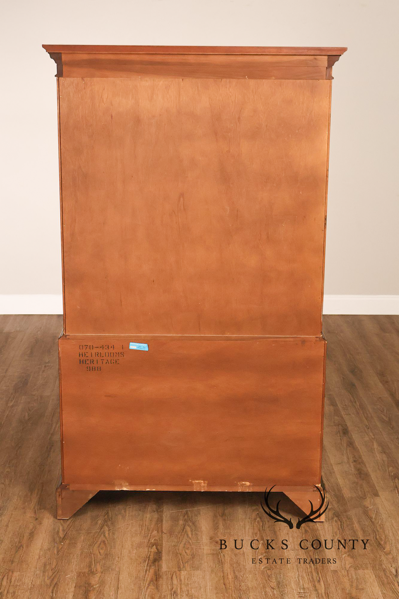 Drexel Heritage Chippendale Style Mahogany Eight Drawer Tall Chest