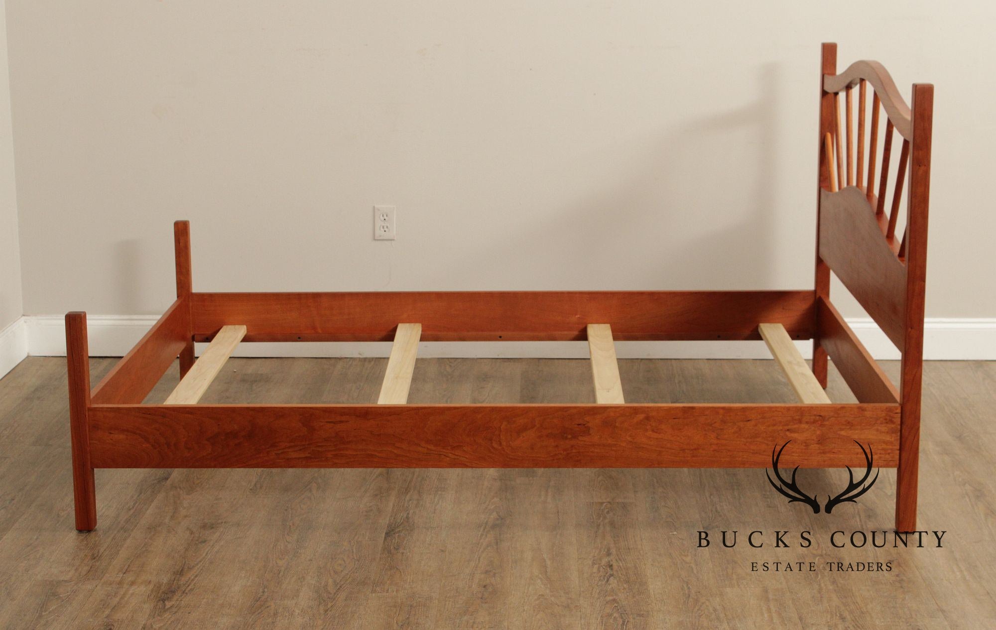 Cater Woodworking Bench Made Full Size Cherry Spindle Bed