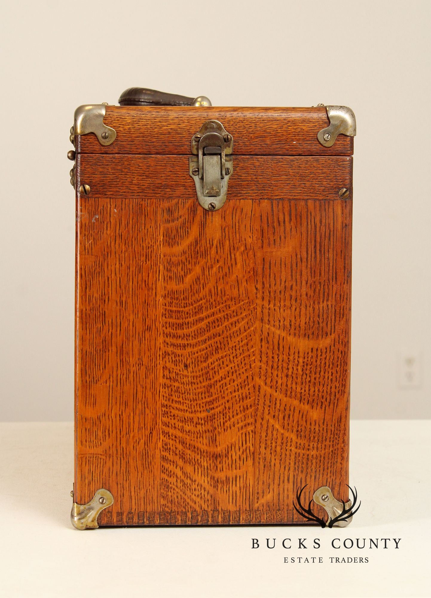 Vintage Oak Union Machinist's Tool Chest