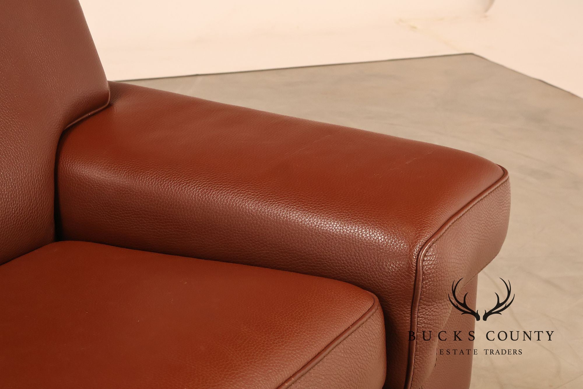 Formenti Italian Leather Loveseat