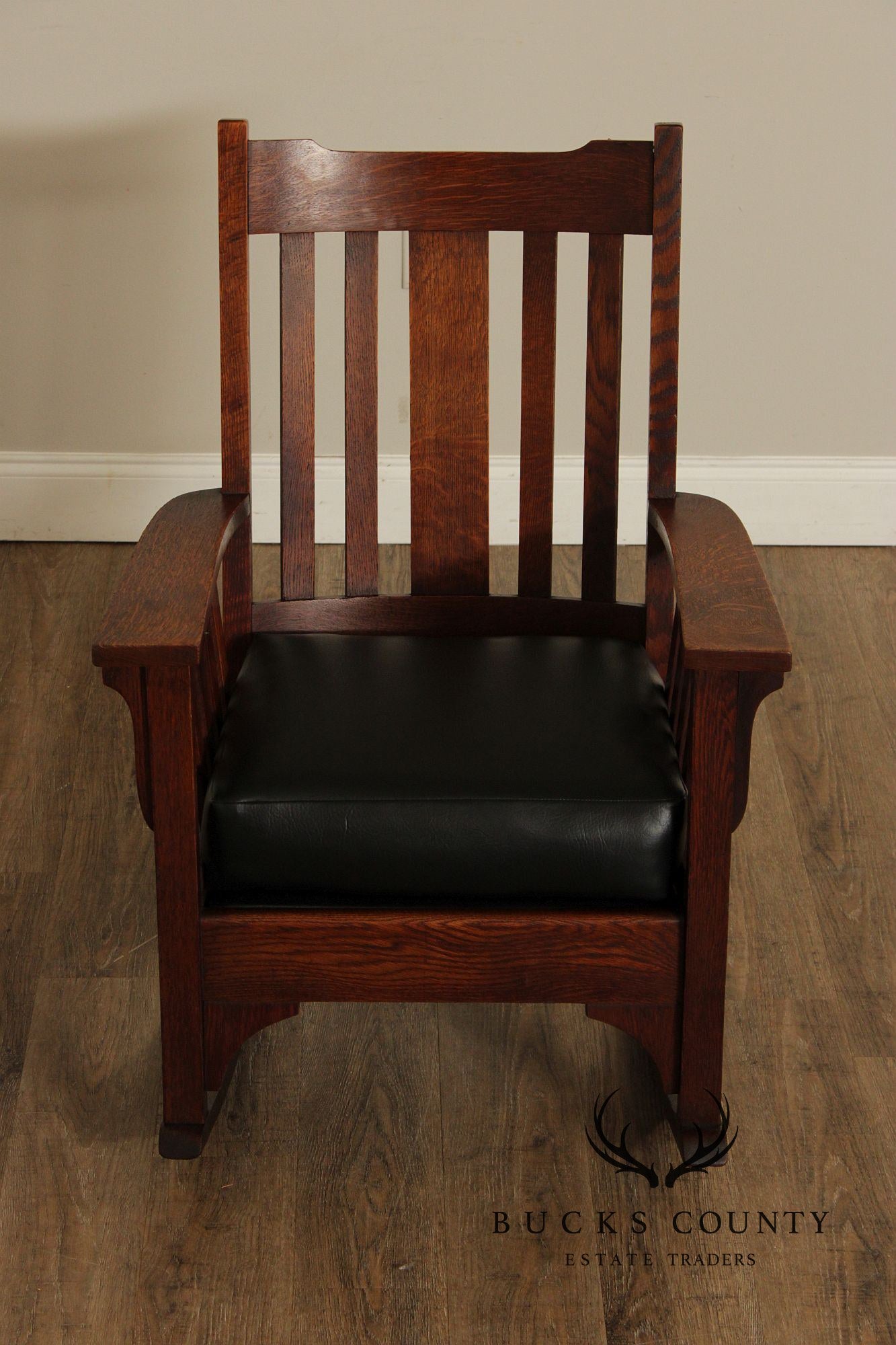 Antique Mission Oak Rocking Chair