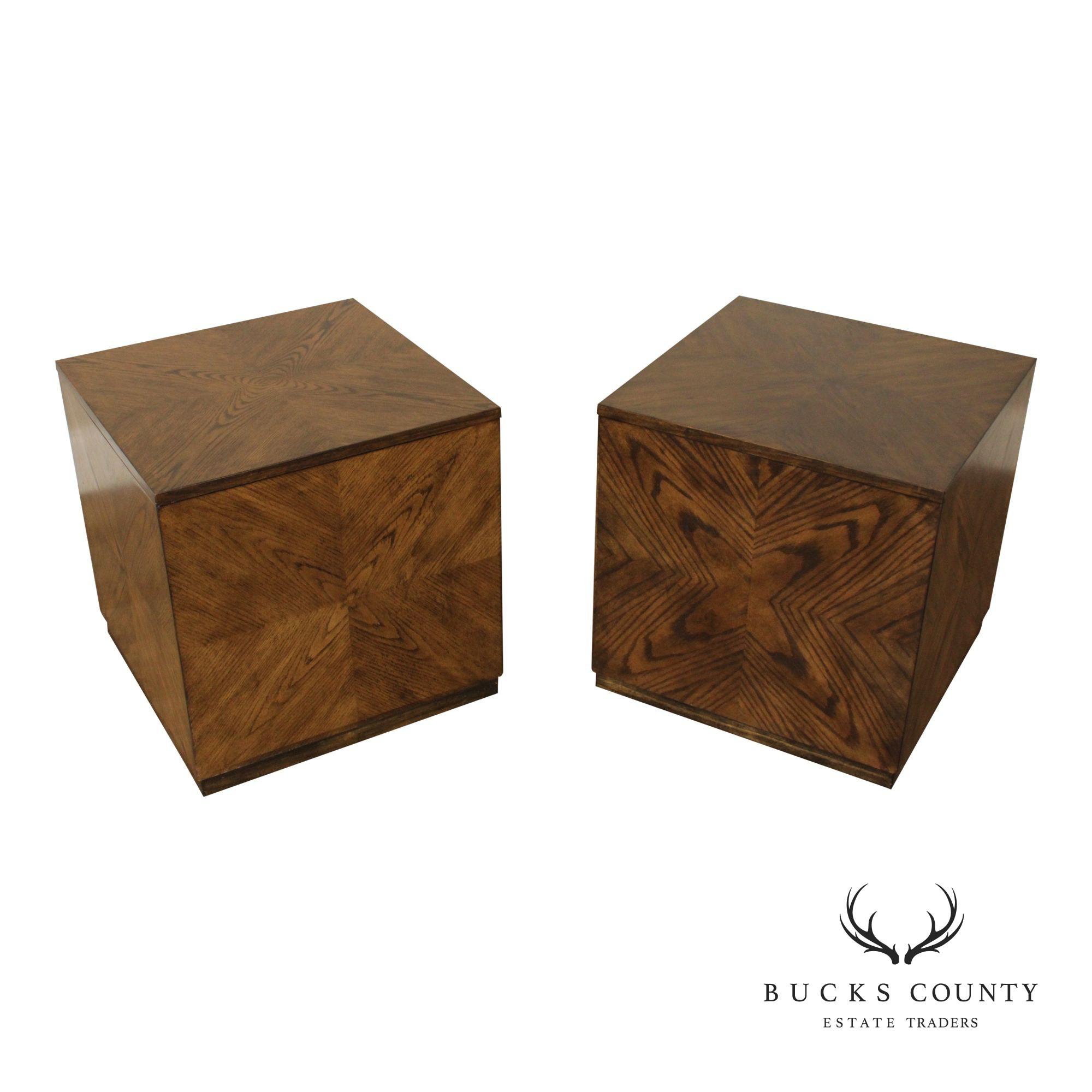 Butler Specialty Company Pair of Wood Bunching Cubes