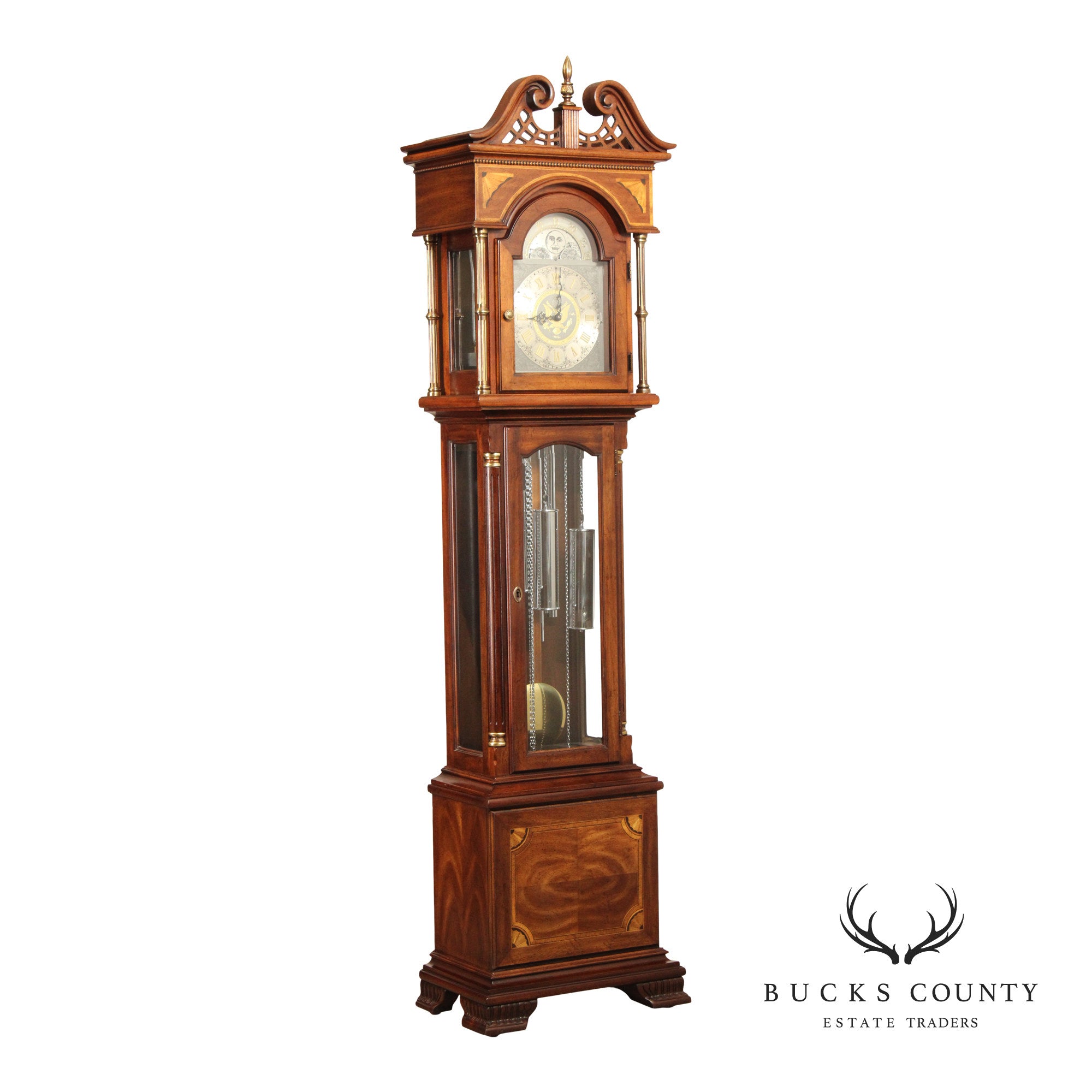 Ridgeway Bicentennial Tall Case Grandfather Clock