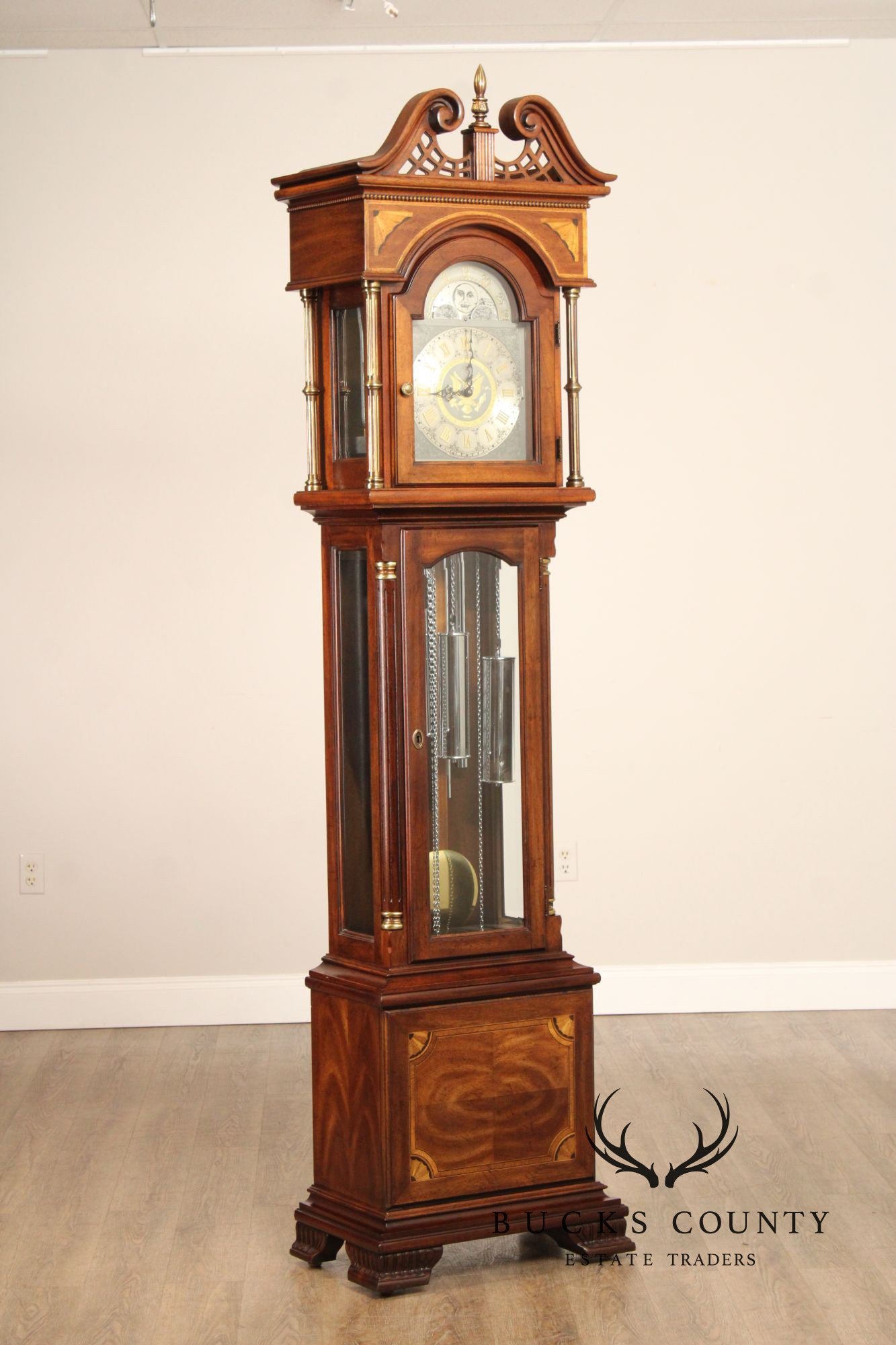 Ridgeway Bicentennial Tall Case Grandfather Clock