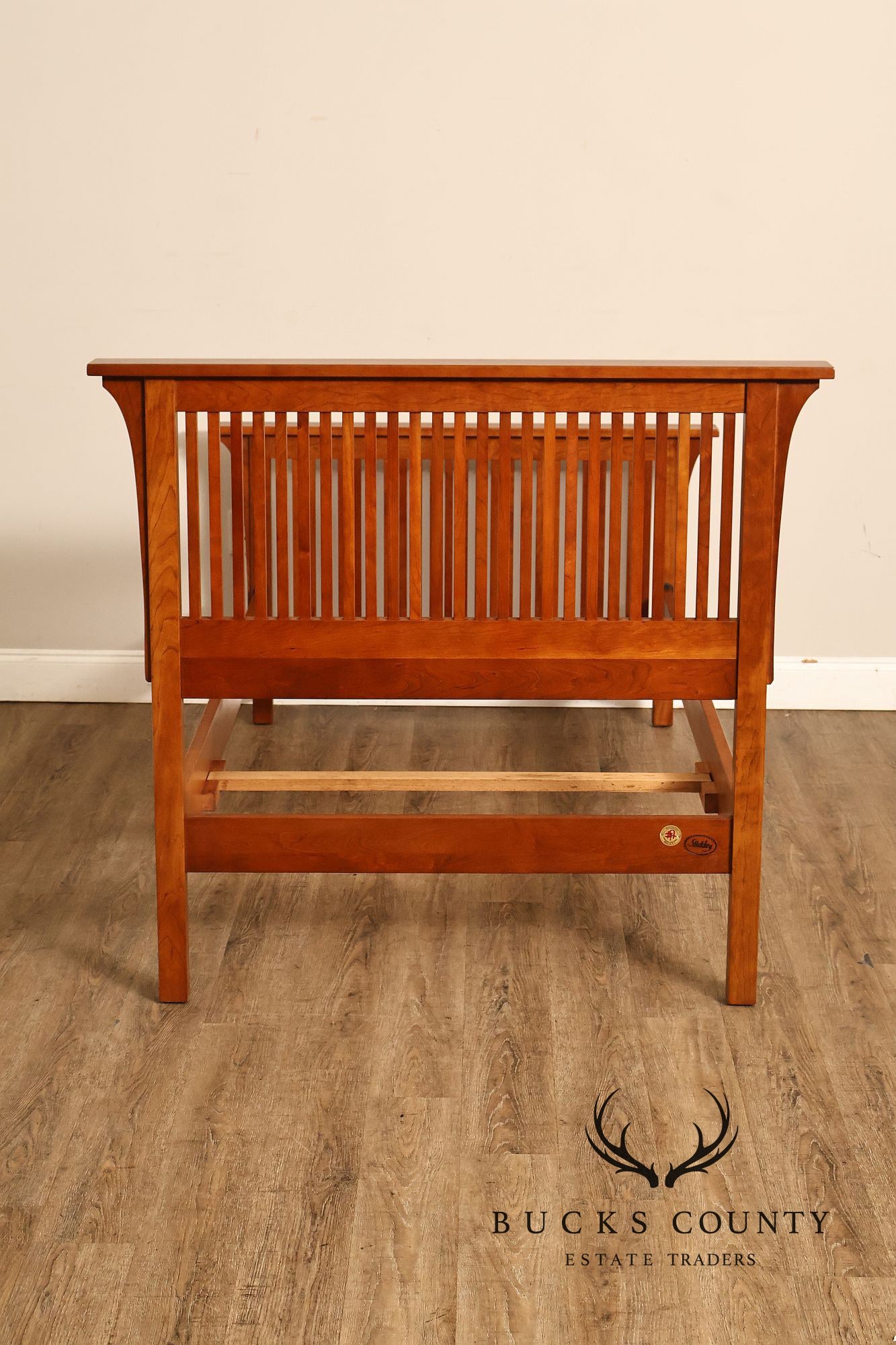 Stickley Mission Collection Cherry Spindle Twin Size Bed
