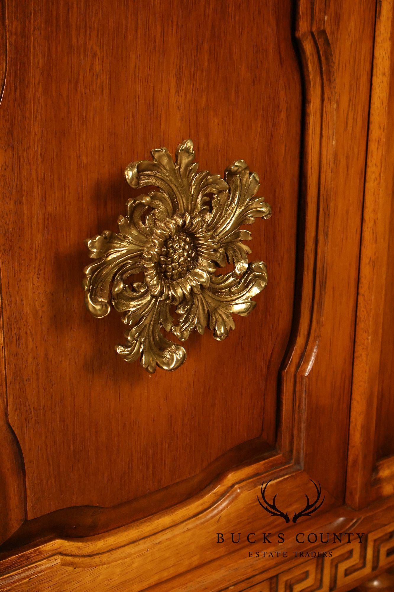 Daniel Jones Inc. Custom Regency Style Bookcase or China Cabinet