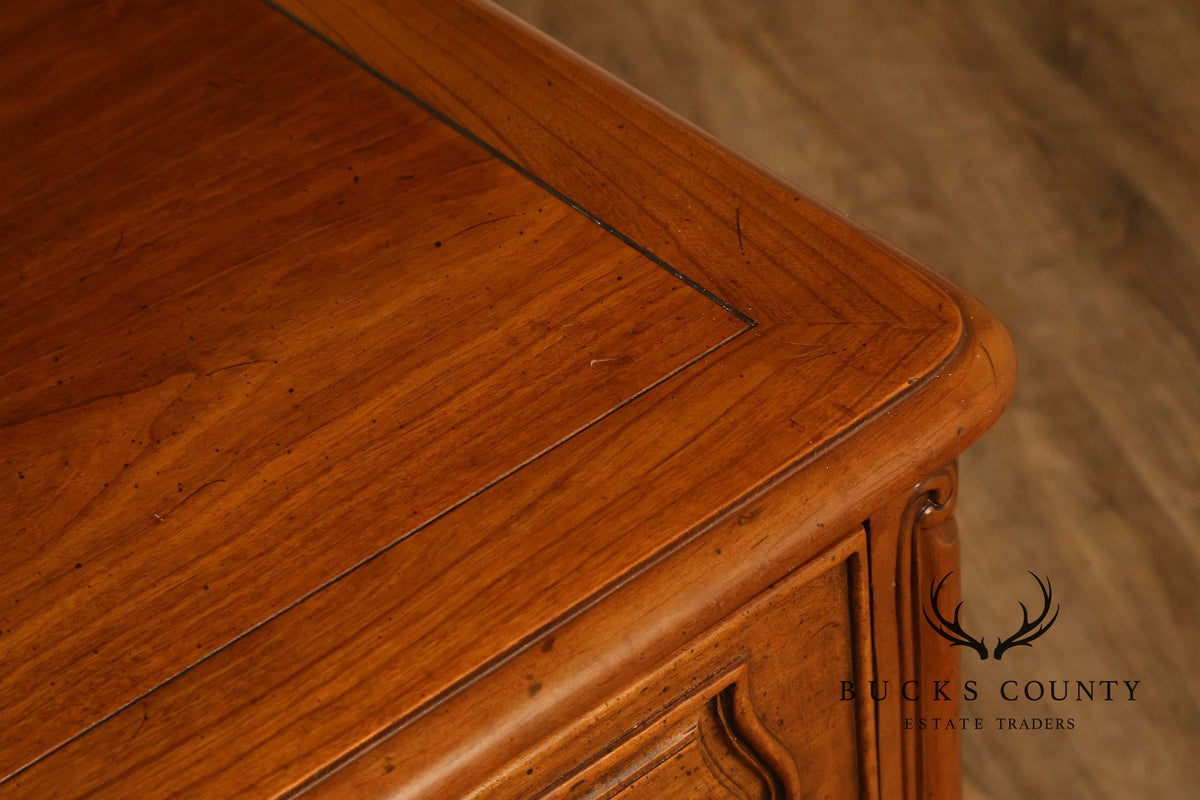 Henredon French Louis XV Style Walnut Buffet Sideboard