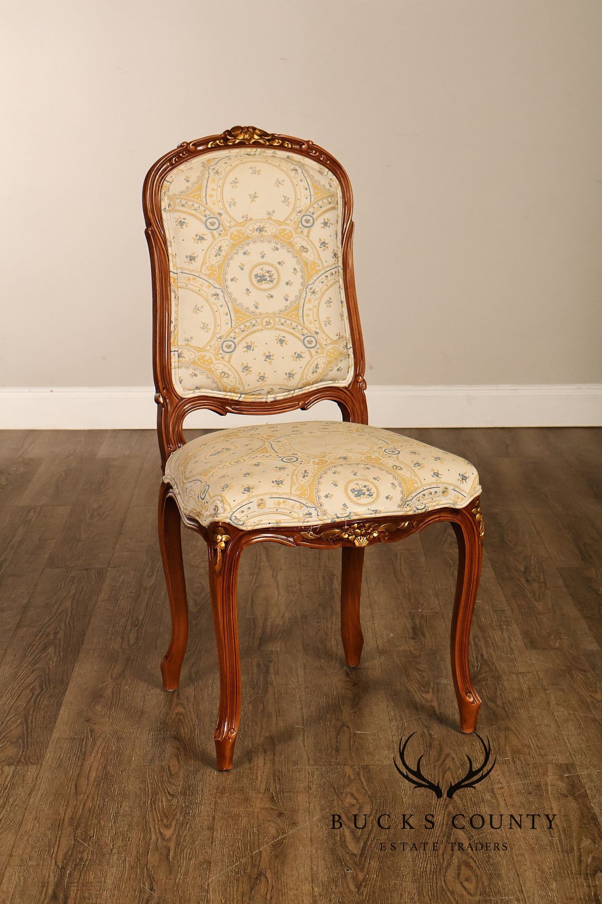 French Louis XV Style Set of Six Dining Chairs