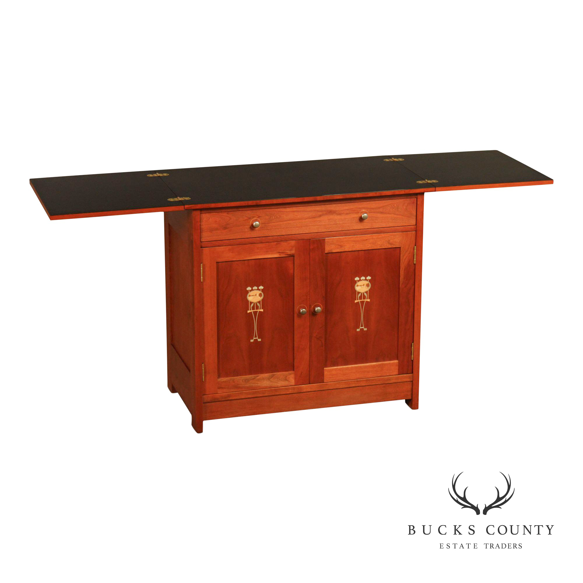 Stickley Harvey Ellis Collection Inlaid Cherry Server