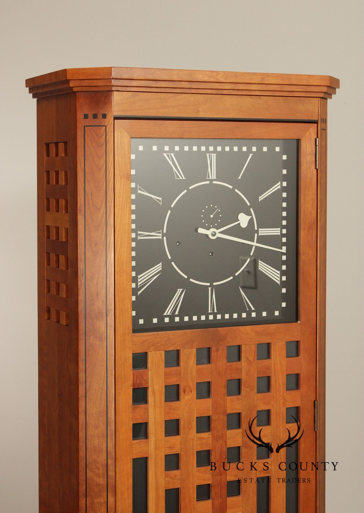 Stickley 21st Century Collection Cherry Grandfather Clock