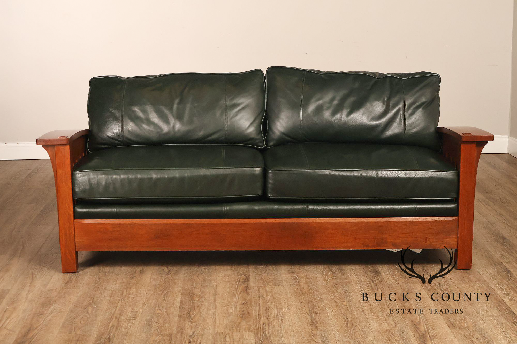 Stickley Mission Collection Oak Orchard Street Sofa