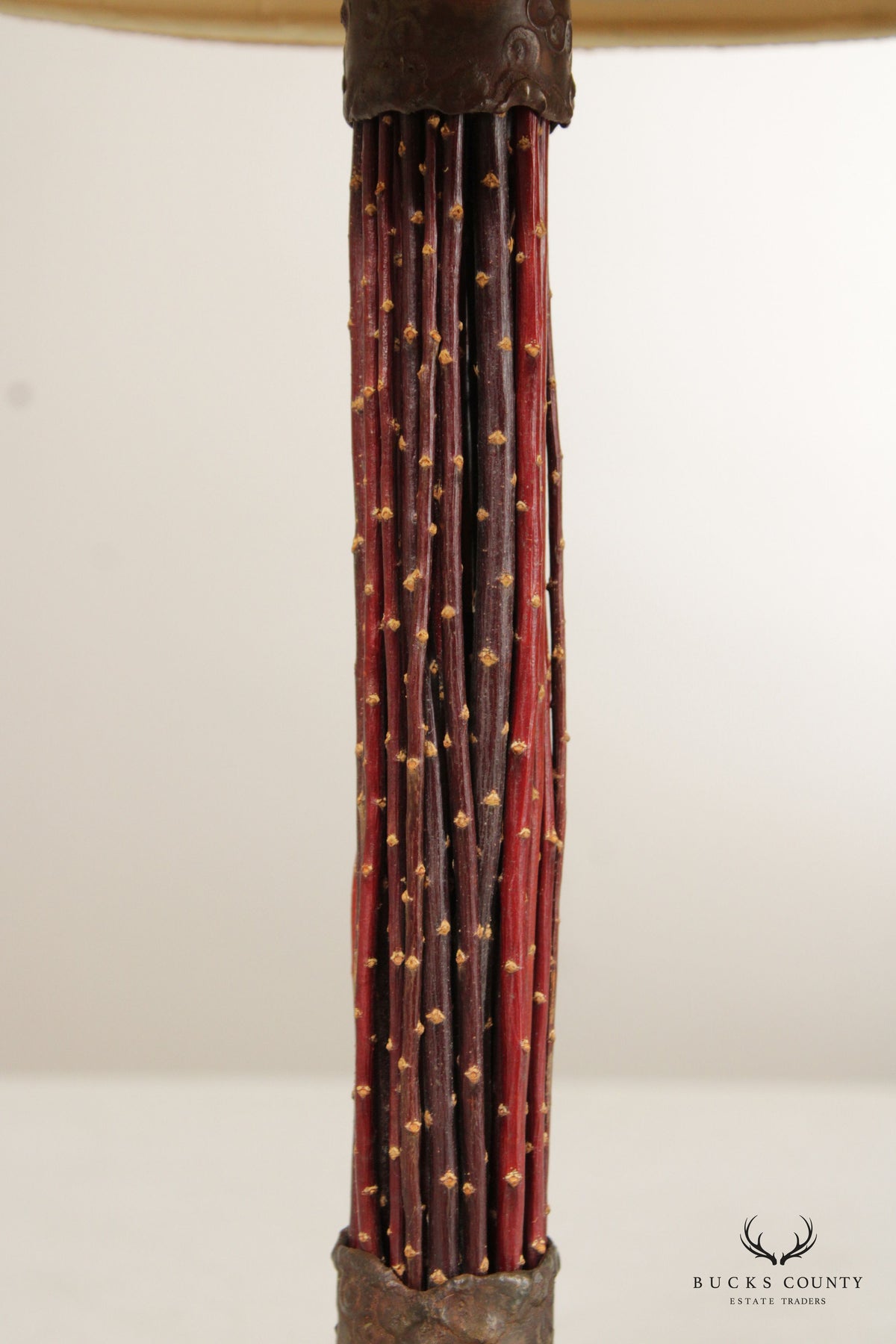 'Forever Twigs' Organic Modern Breeze Red Cedar Table Lamp