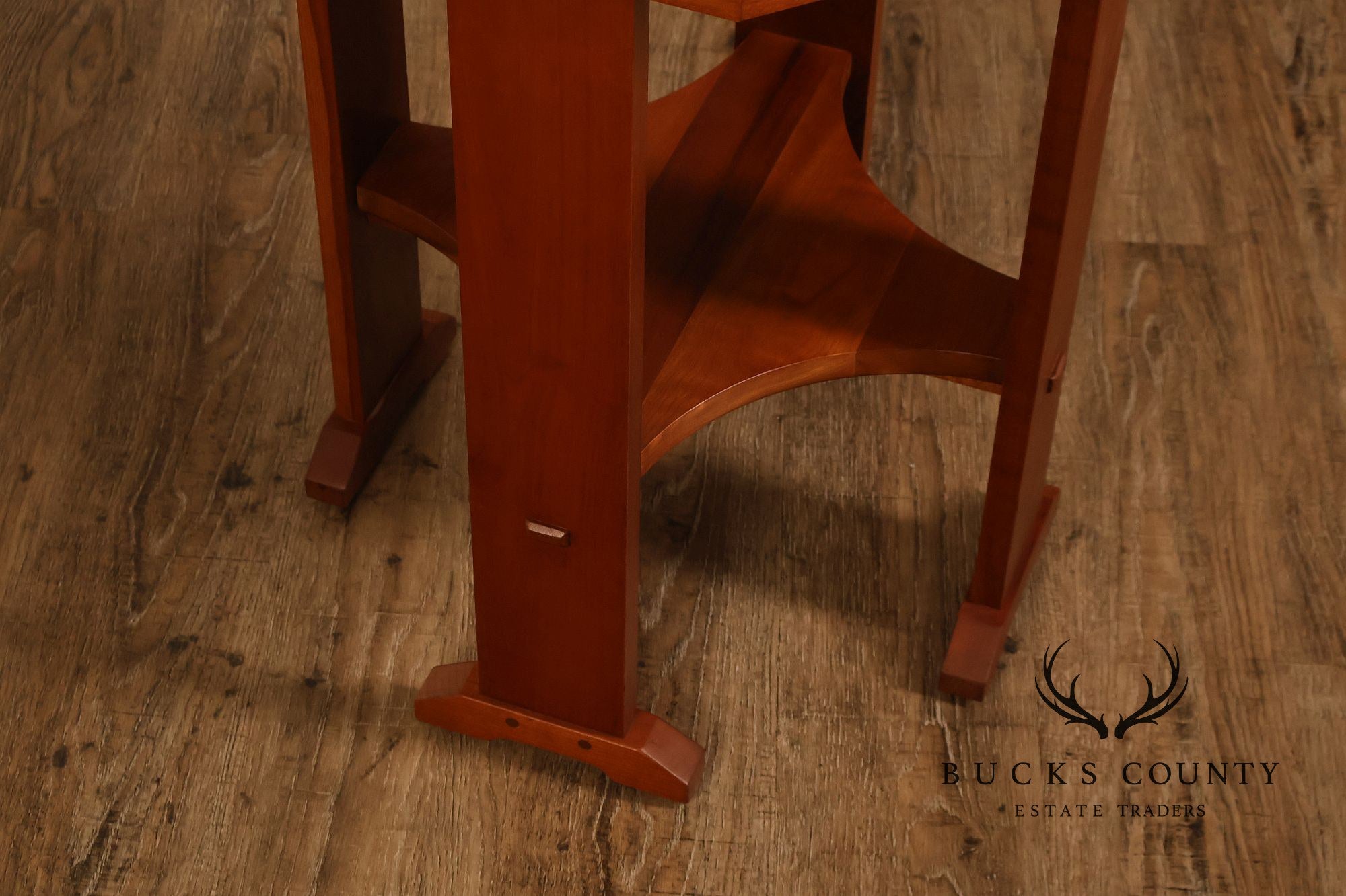Stickley Mission Collection Cherry Octagonal Side Table