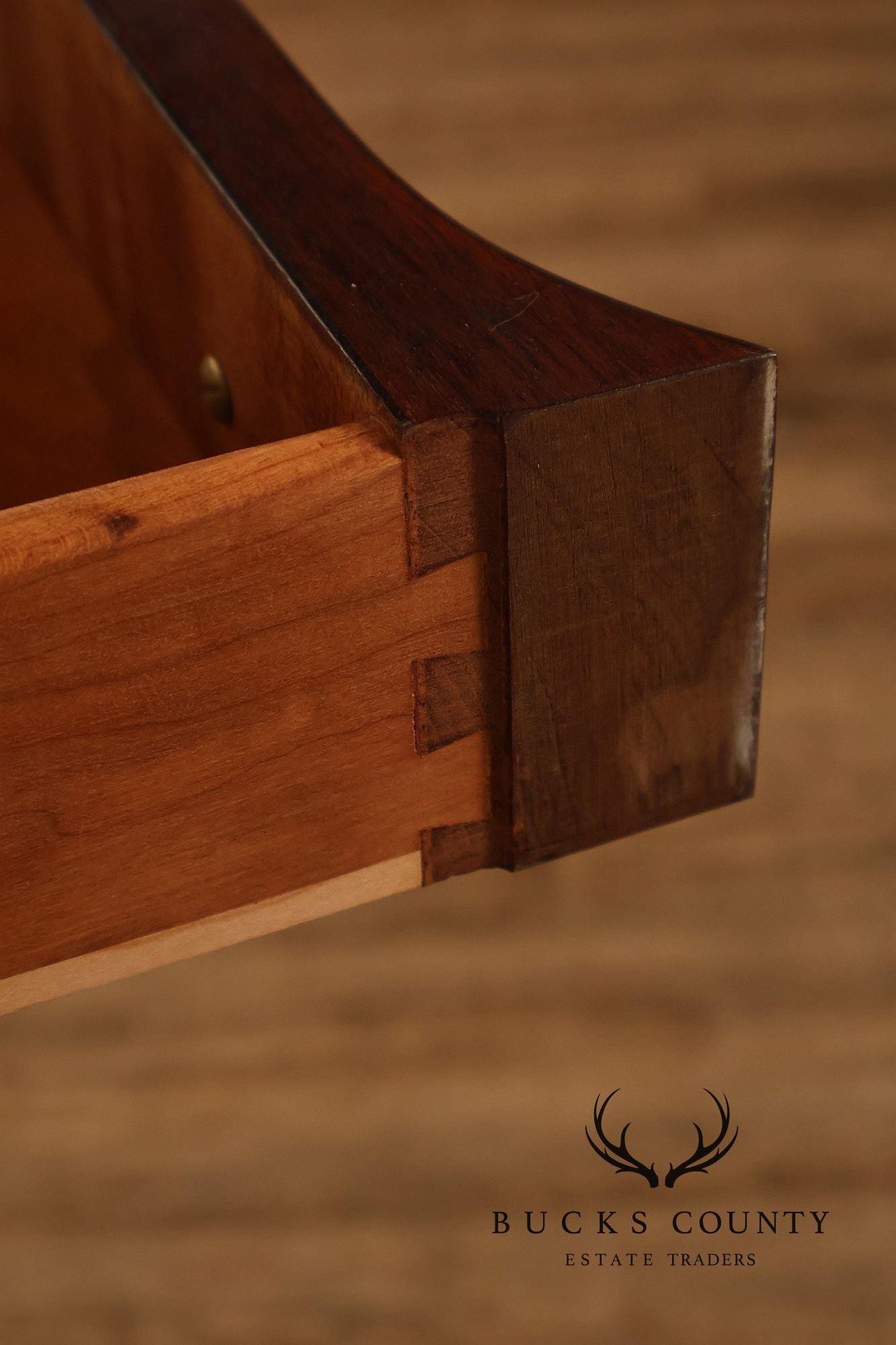 Stickley Colonial Williamsburg Mahogany Inlaid End Table