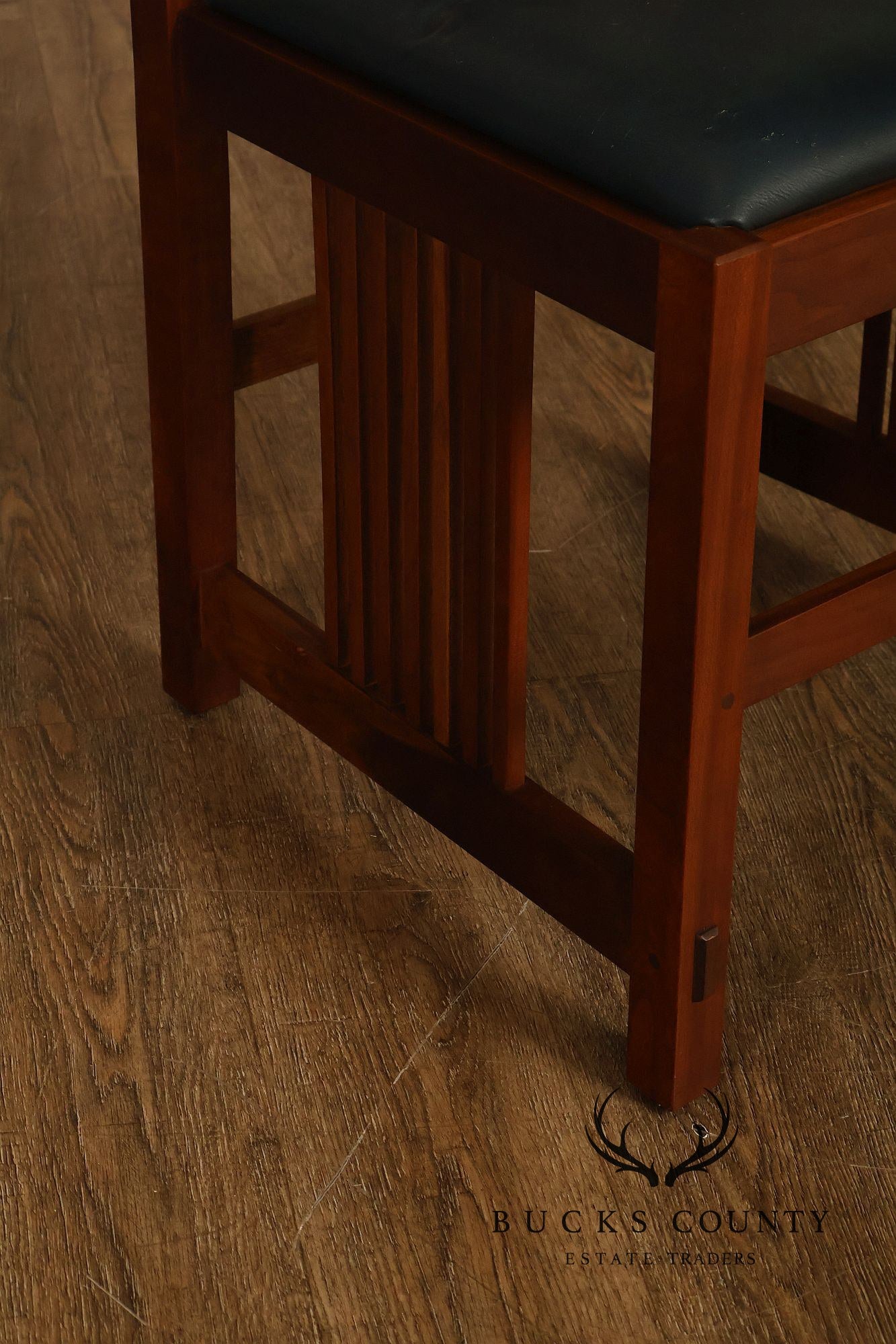Stickley Mission Collection Cherry Spindle Dining Chair