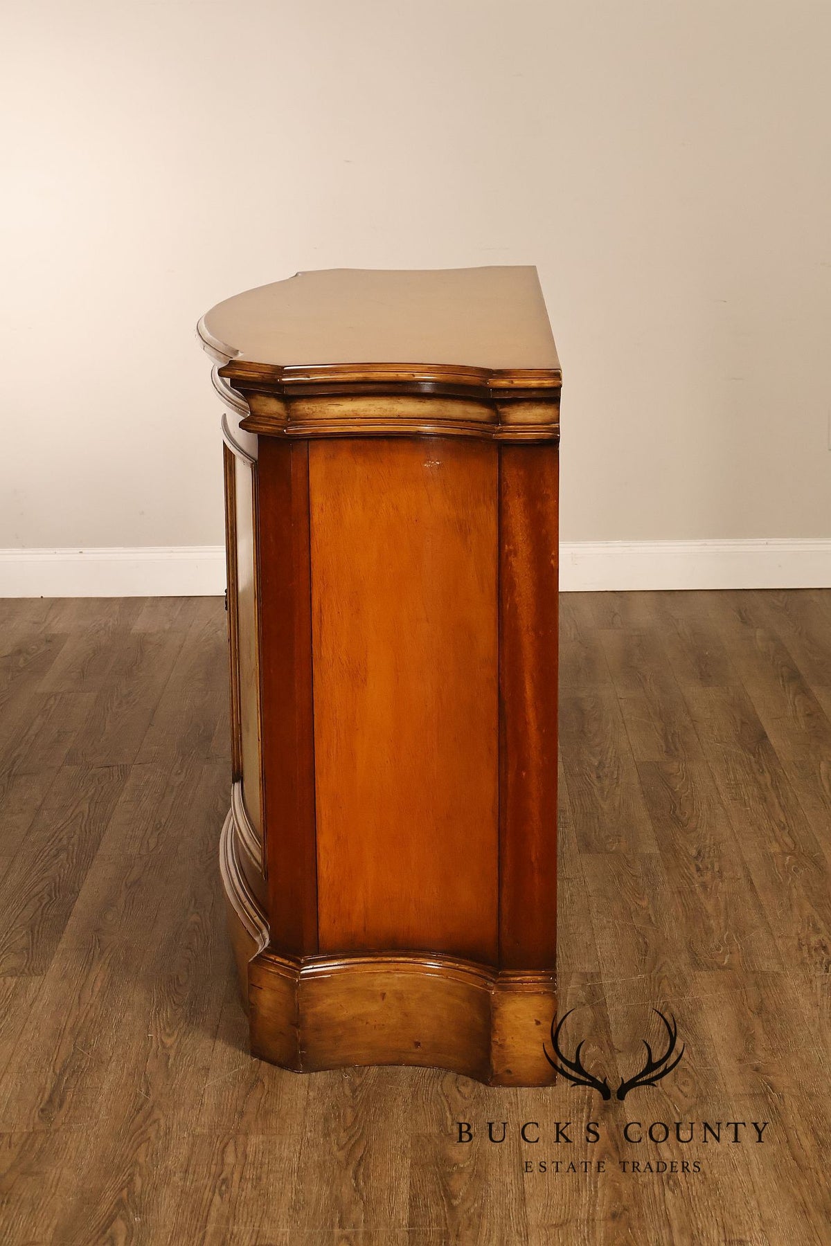South Cone Venetian Style Painted Sideboard