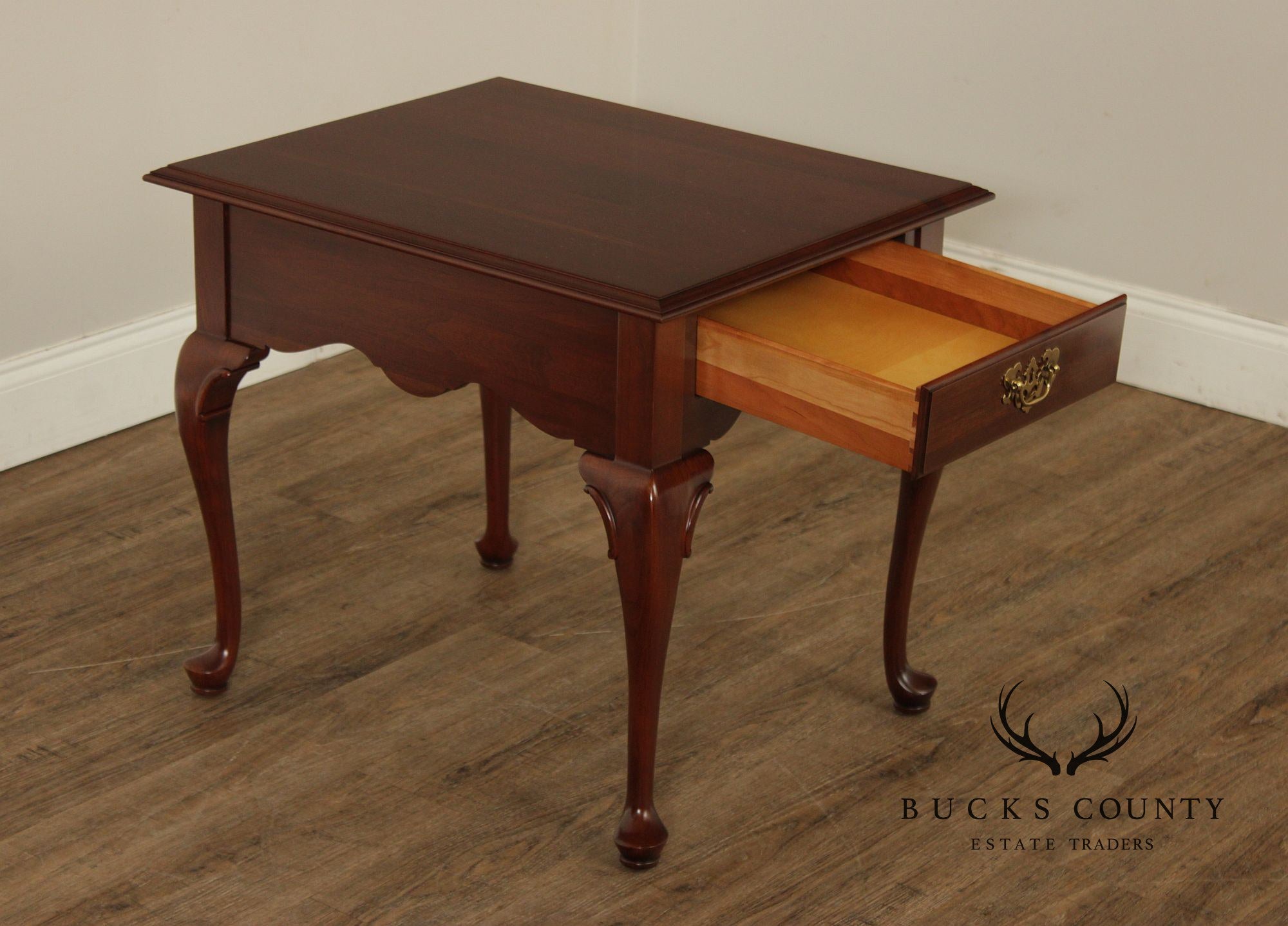 Ethan Allen 'Georgian Court' Cherry End Table