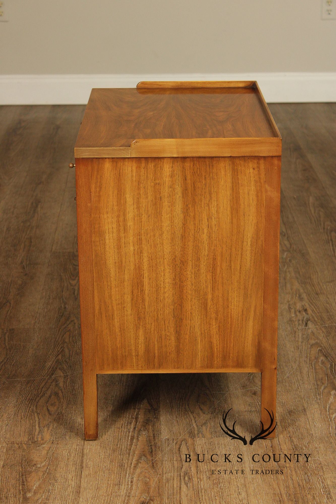 John Widdicomb Mid Century Modern Walnut Nightstand