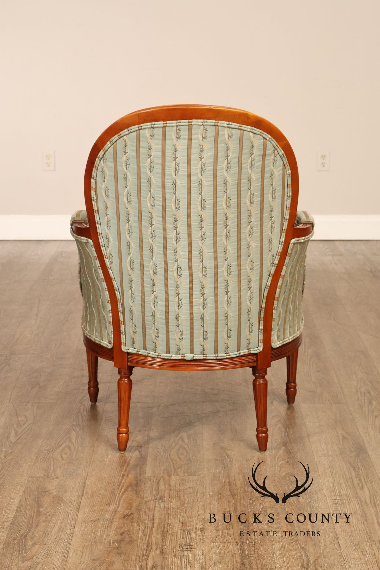 Harris Marcus French Louis XVI Style Pair of Bergere Armchairs