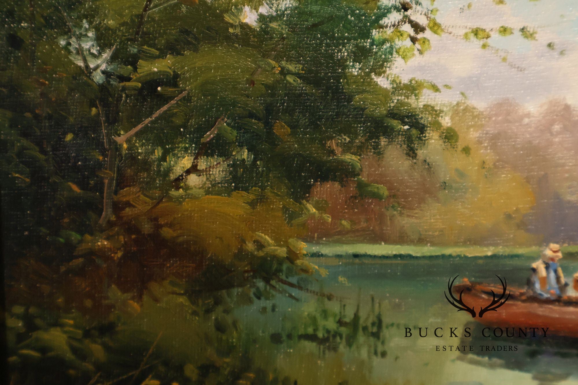 Salvador Caballero Pair of Fishermen Paintings