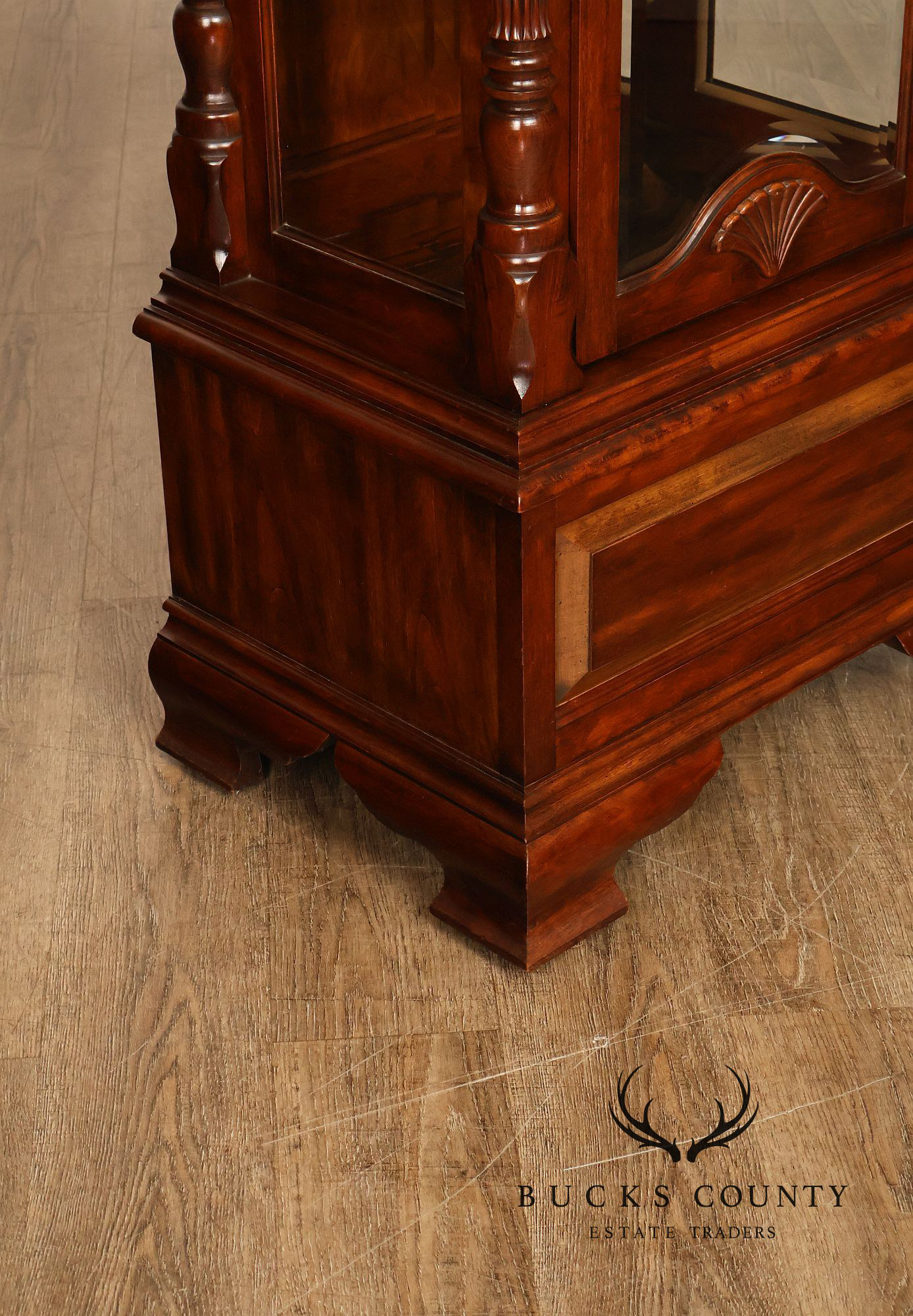 Ridgeway Traditional Cherry Grandfather Clock