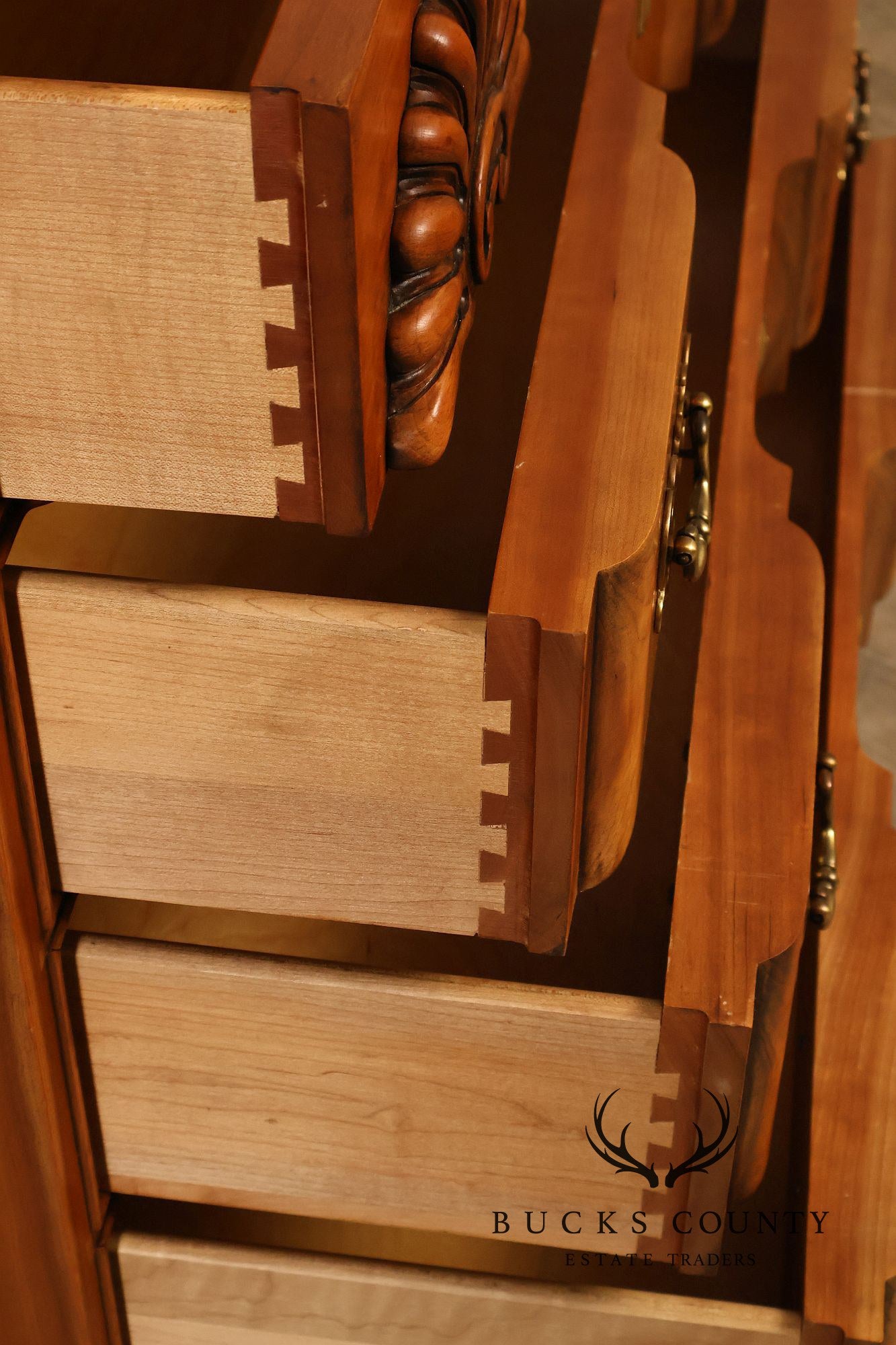 Harden Georgian Style Cherry Goddard Chest