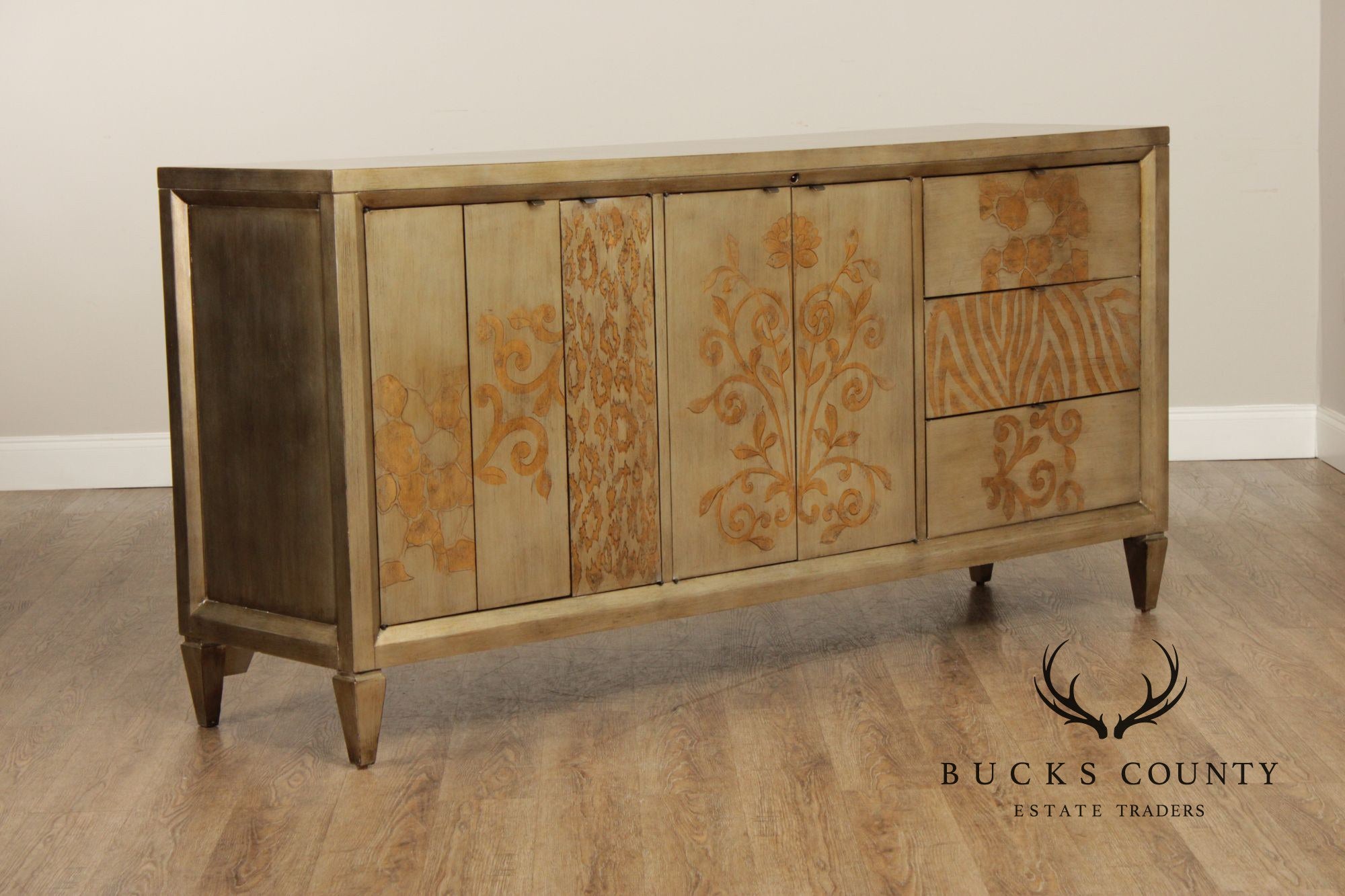 Hooker 'Sanctuary' Painted Sideboard or Media Console