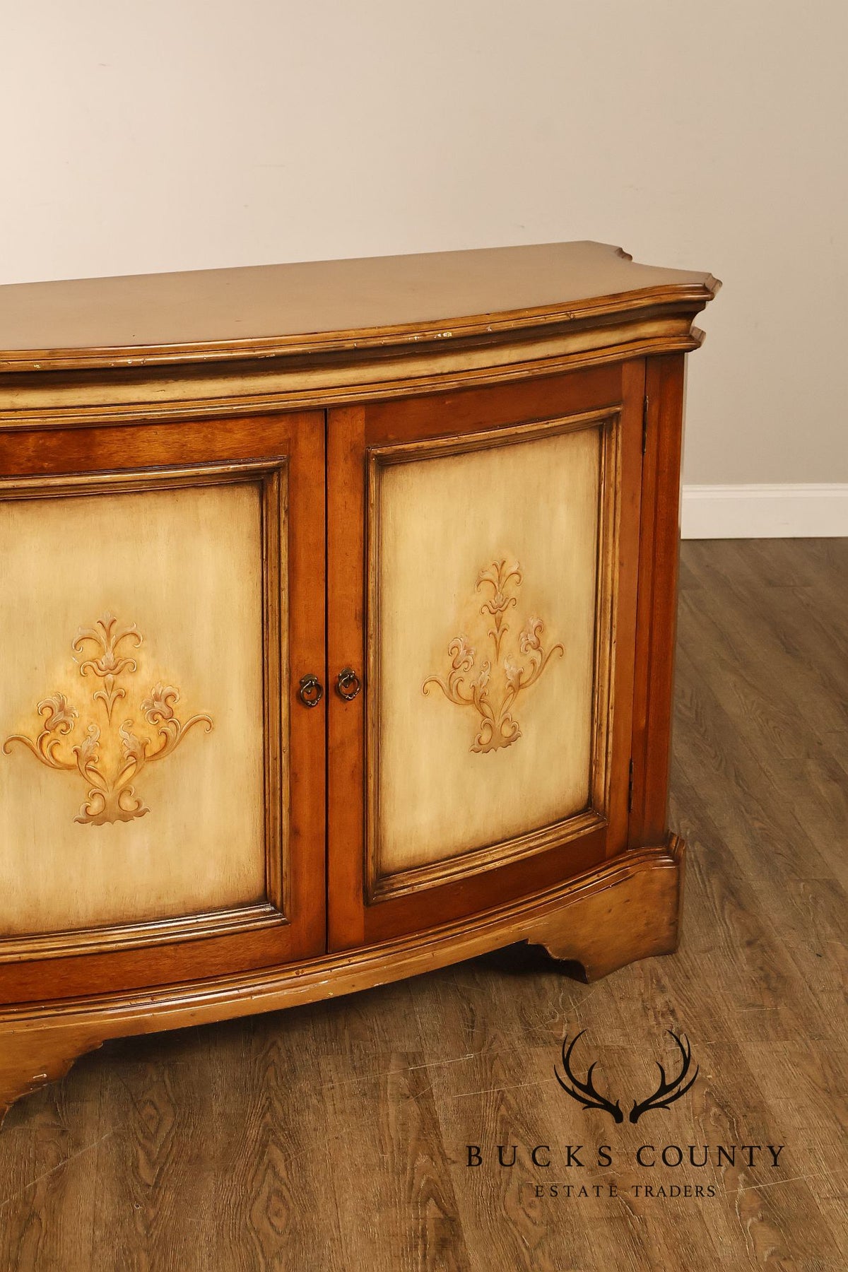 South Cone Venetian Style Painted Sideboard