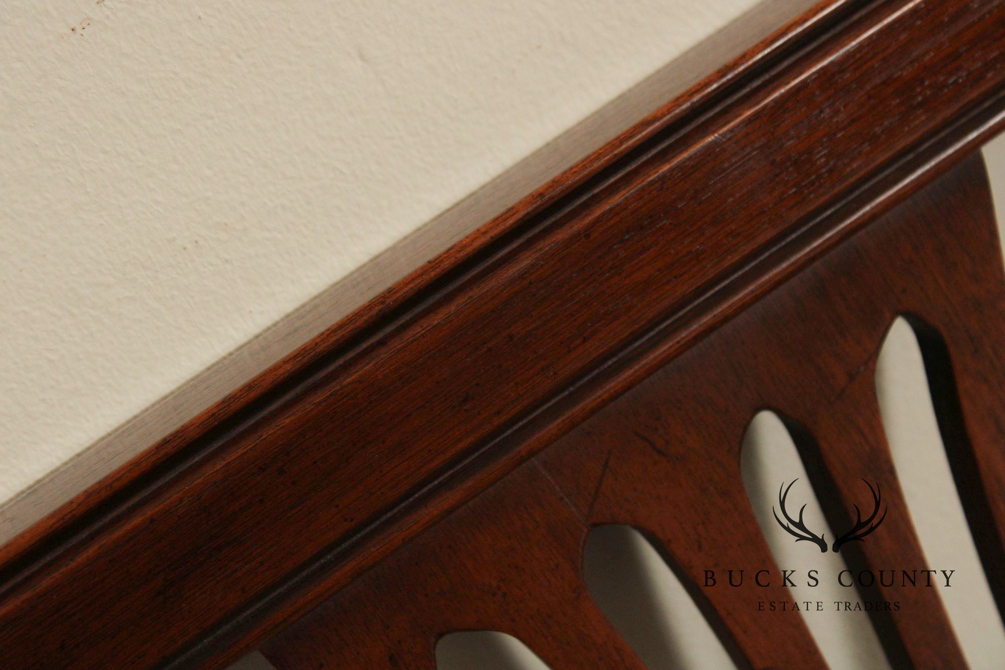 Henredon  Regency Style Vintage Pair of Mahogany Twin Headboards