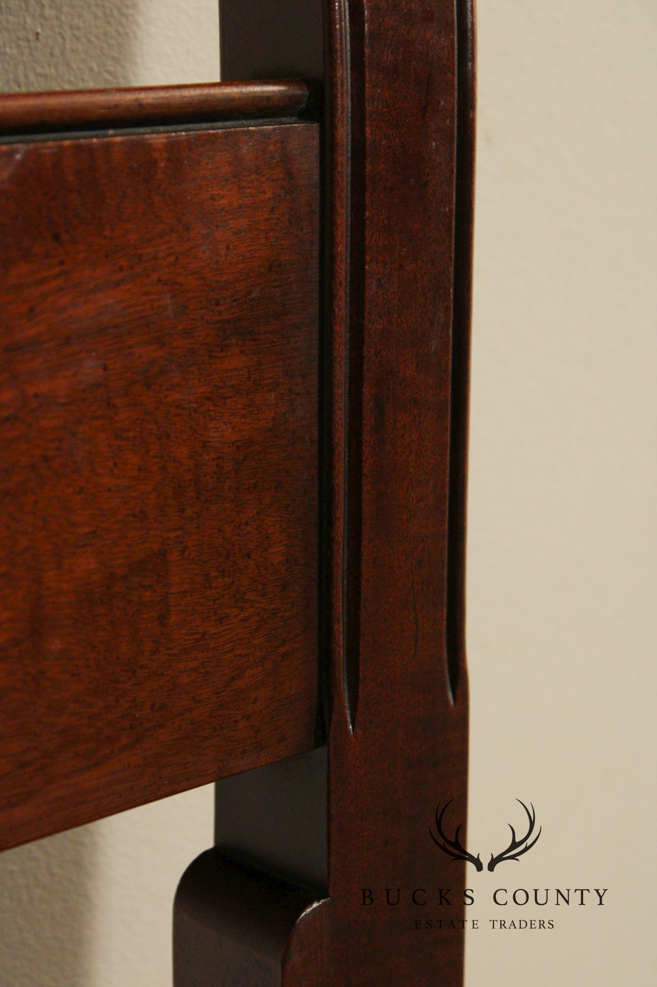 Henredon  Regency Style Vintage Pair of Mahogany Twin Headboards