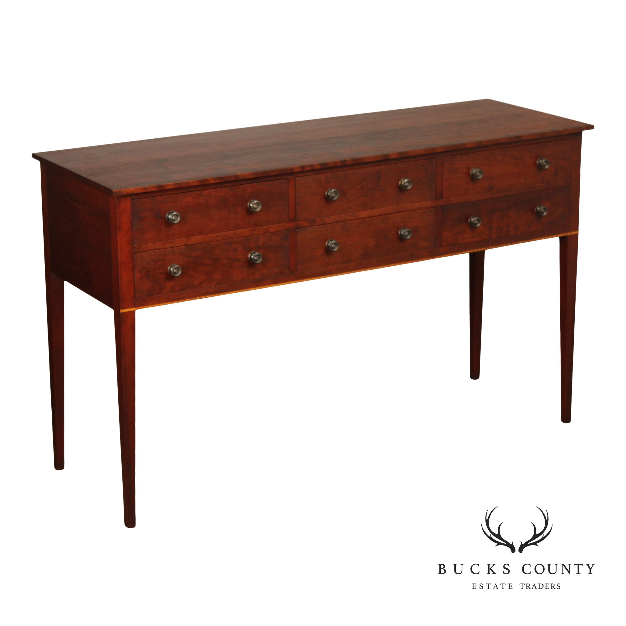 Eldred Wheeler Federal Style Cherry Sideboard