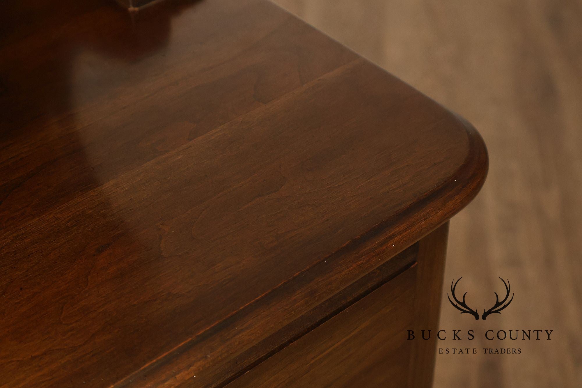 Pennsylvania House Vintage Cherry Step Back Hutch China Cabinet