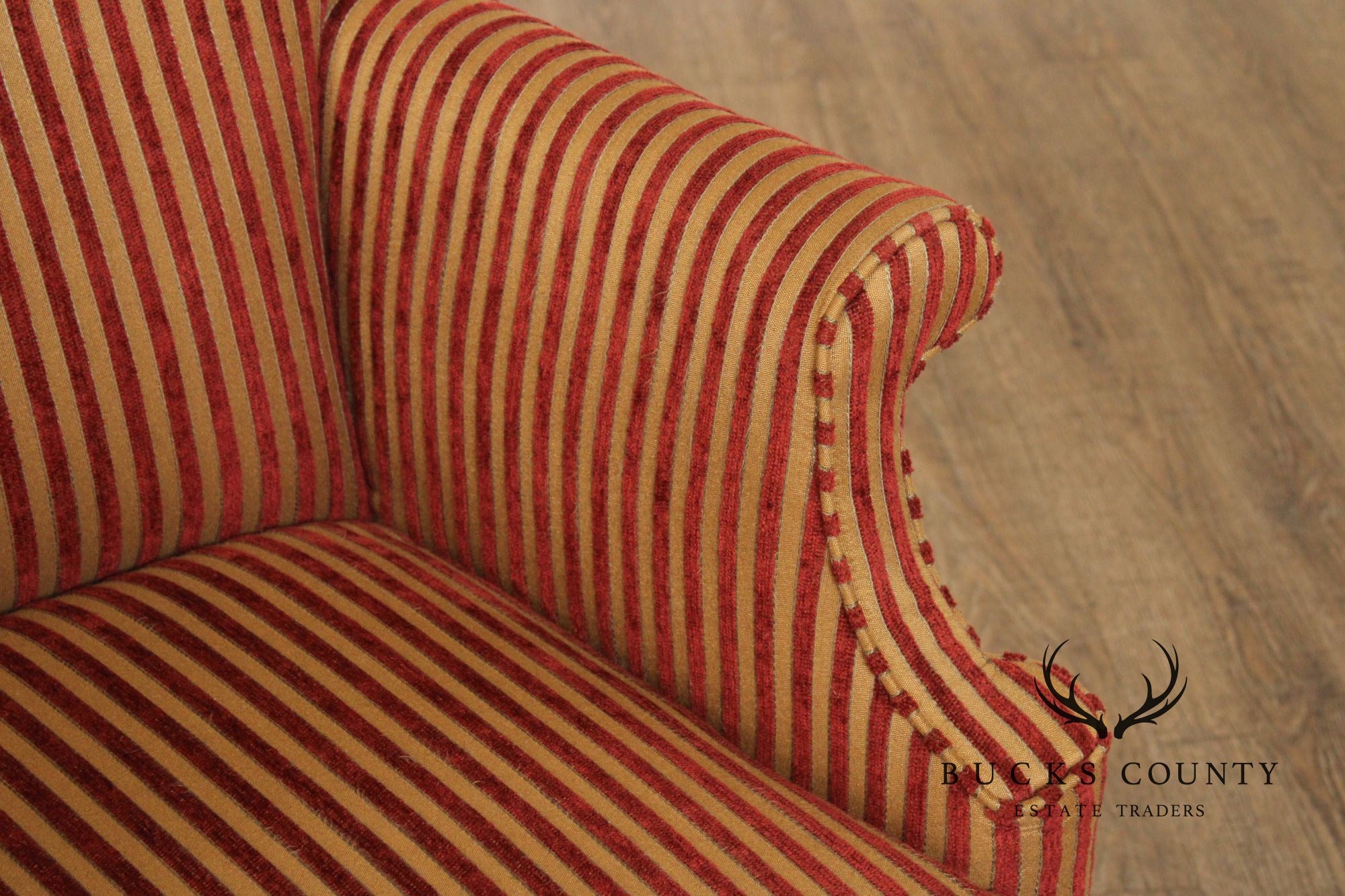 Fairfield Georgian Style Pair of Carved Armchairs