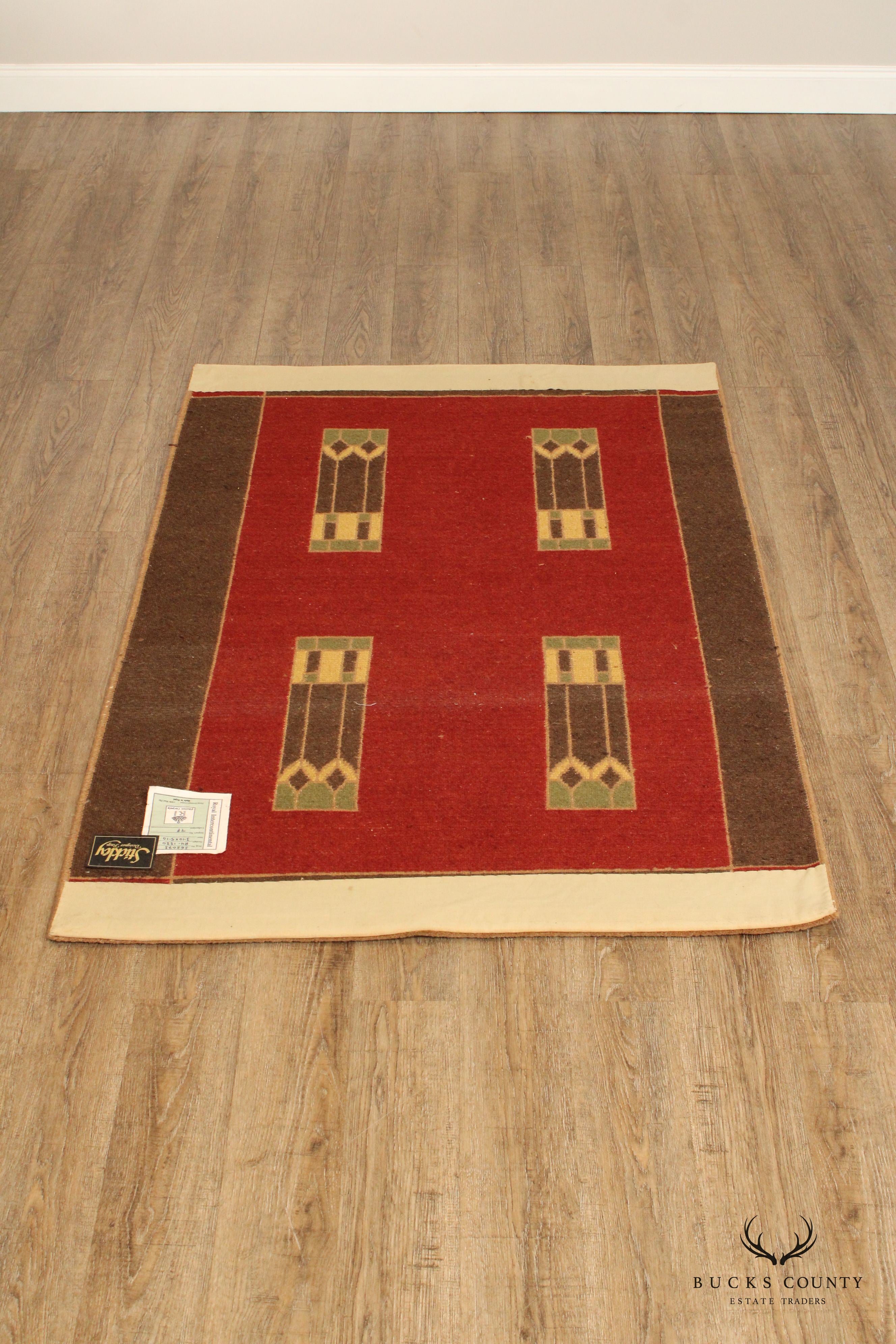 Stickley Arts & Crafts Style Wool Area Rug