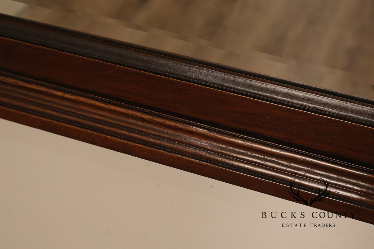 Drexel Heritage 'Heirloom' Georgian Style Mahogany Mirror