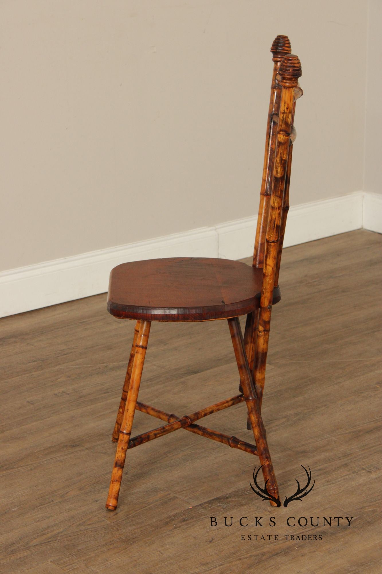 Antique Aesthetic Movement Bamboo Side Chair