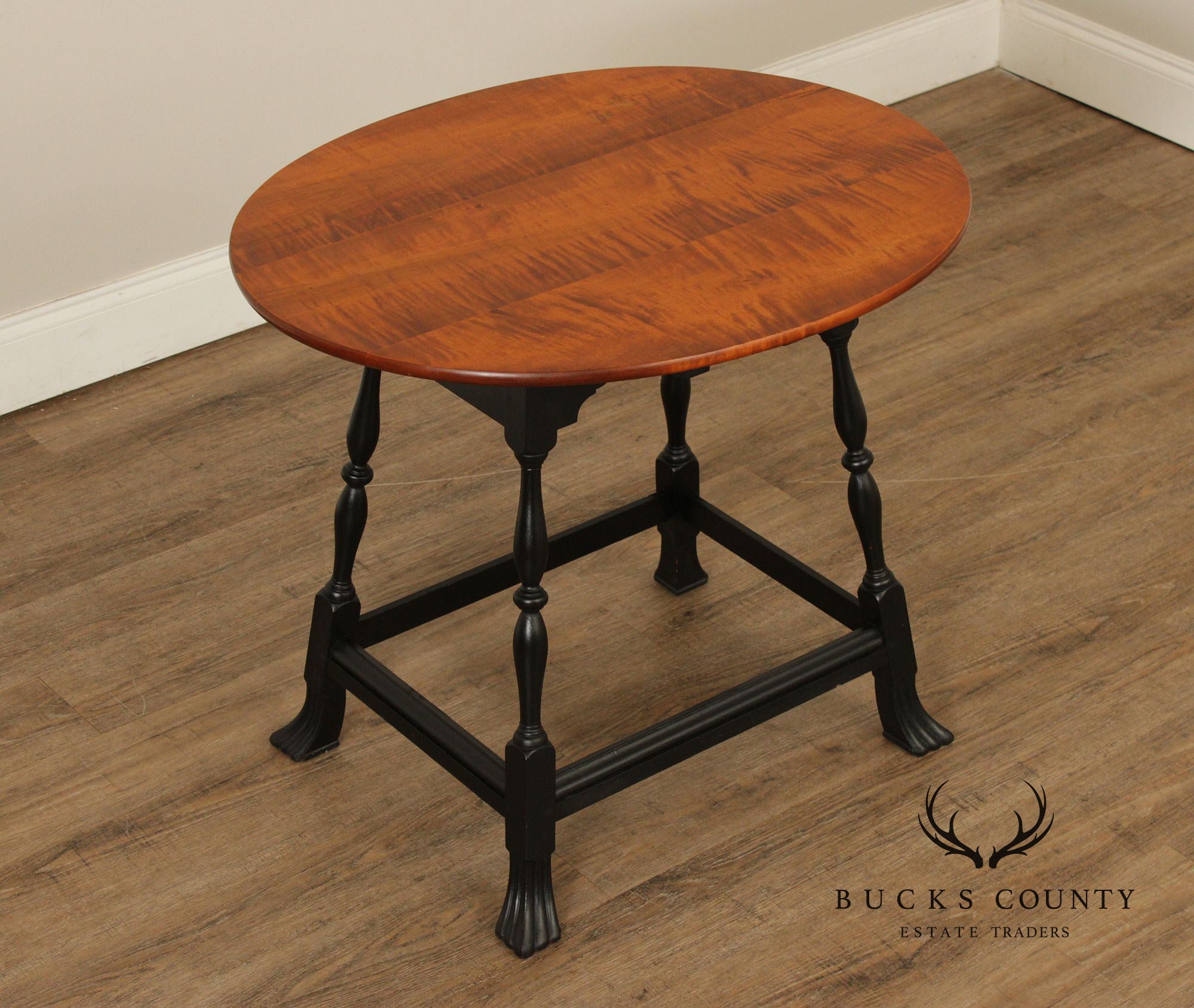 David LeFort Tiger Maple Tavern Table