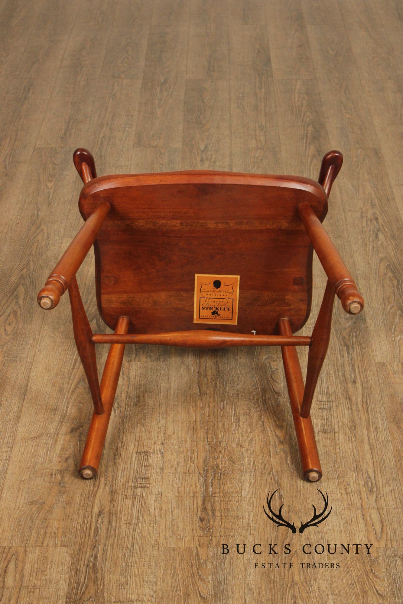 Stickley Vintage Cherry Windsor Armchair