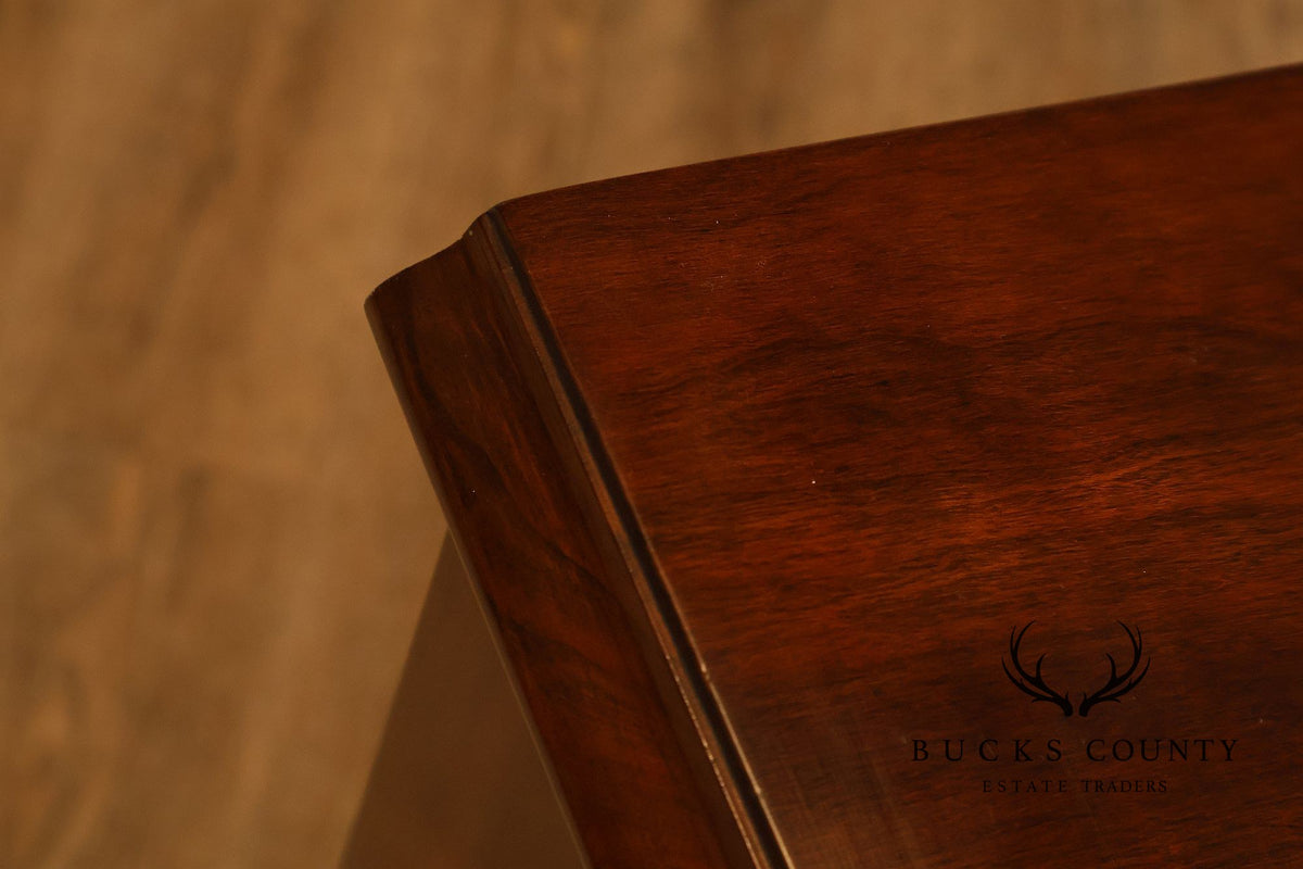 Stickley Chippendale Style Cherry Chest Of Drawers