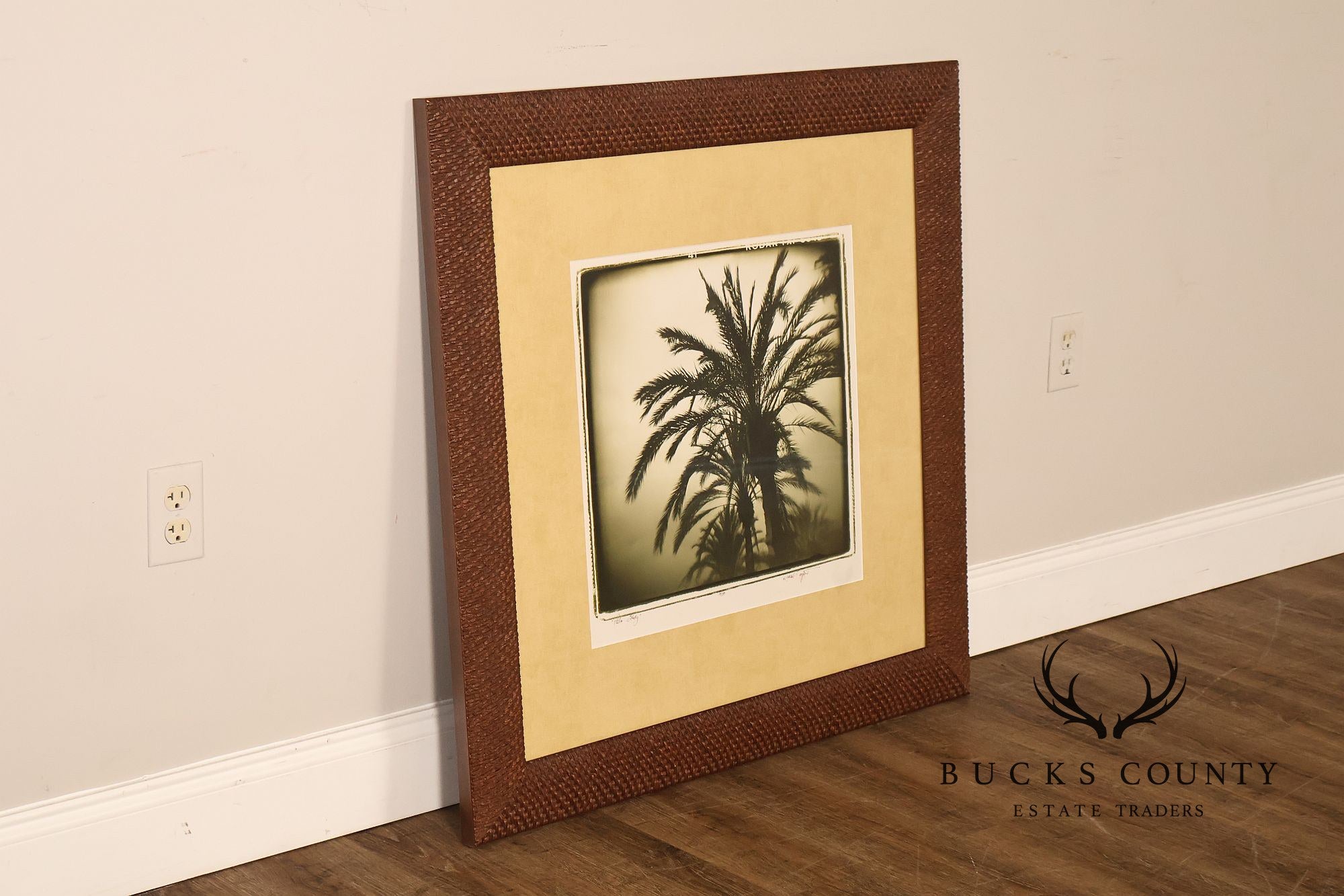Michael Bryant Pair of Framed Photographs, 'Palm Study'