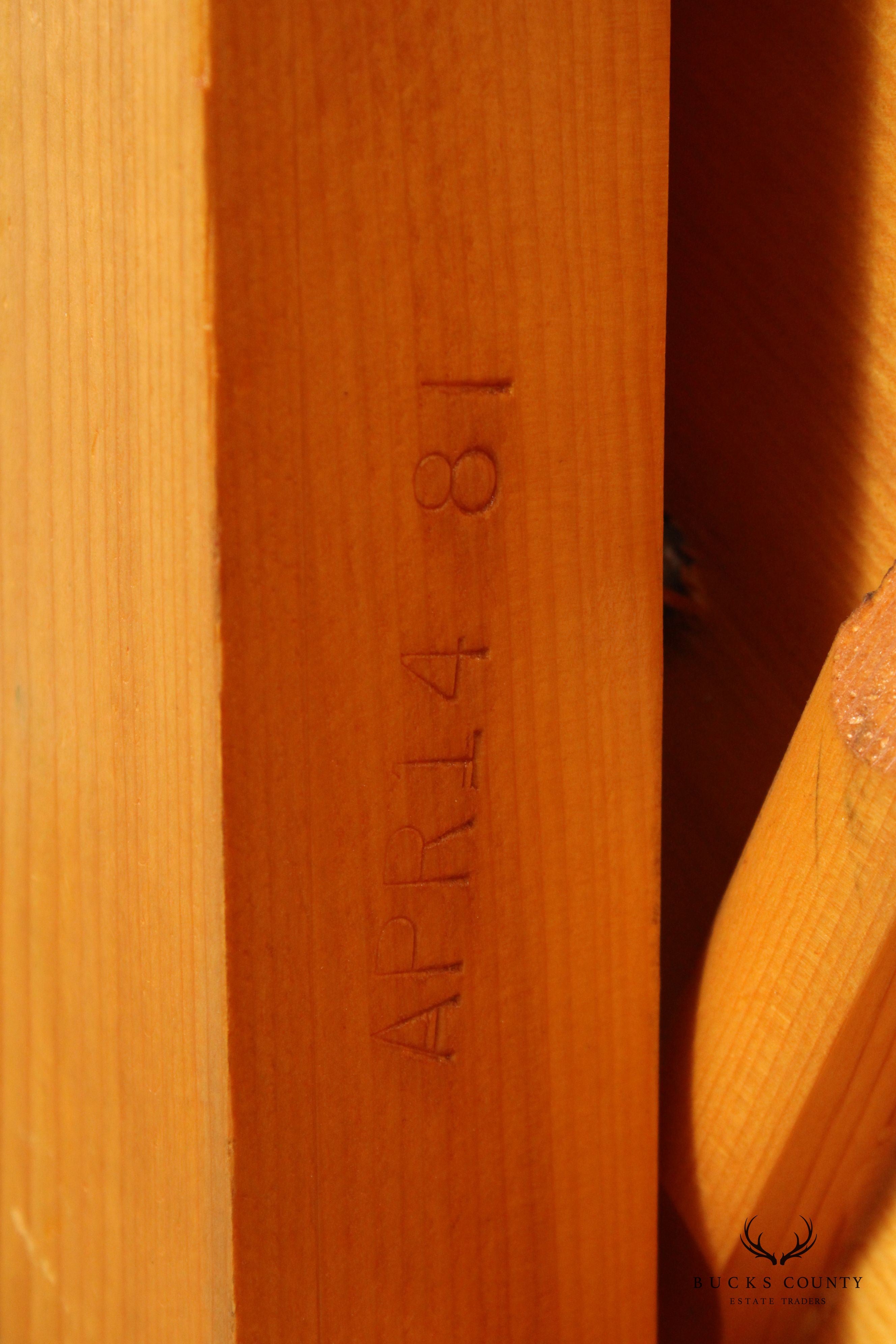 Rudolf Conservatory Oak Upright Piano With Marantz Pianocorder And Bench